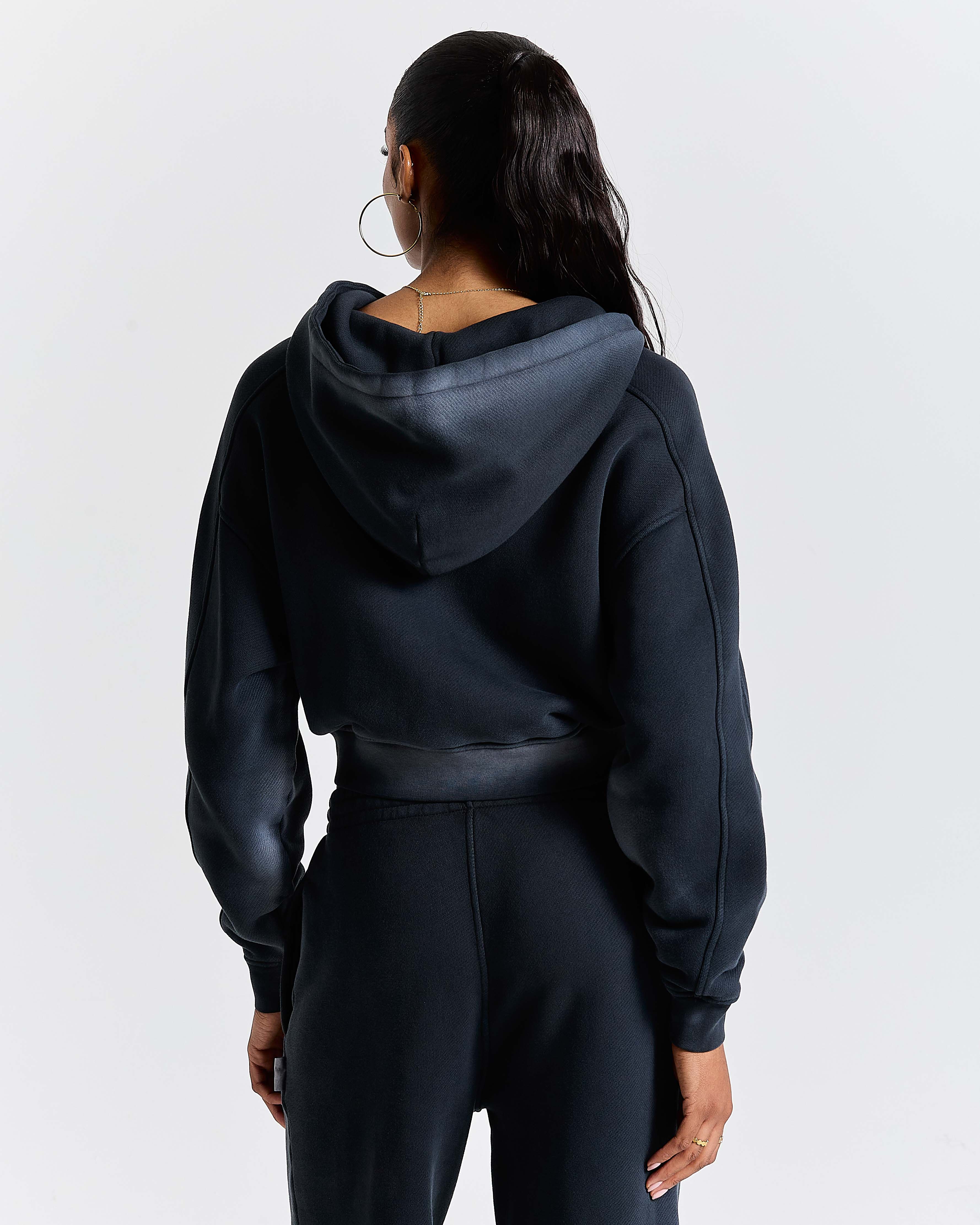 Women's Ghost Full Tracksuit - Black