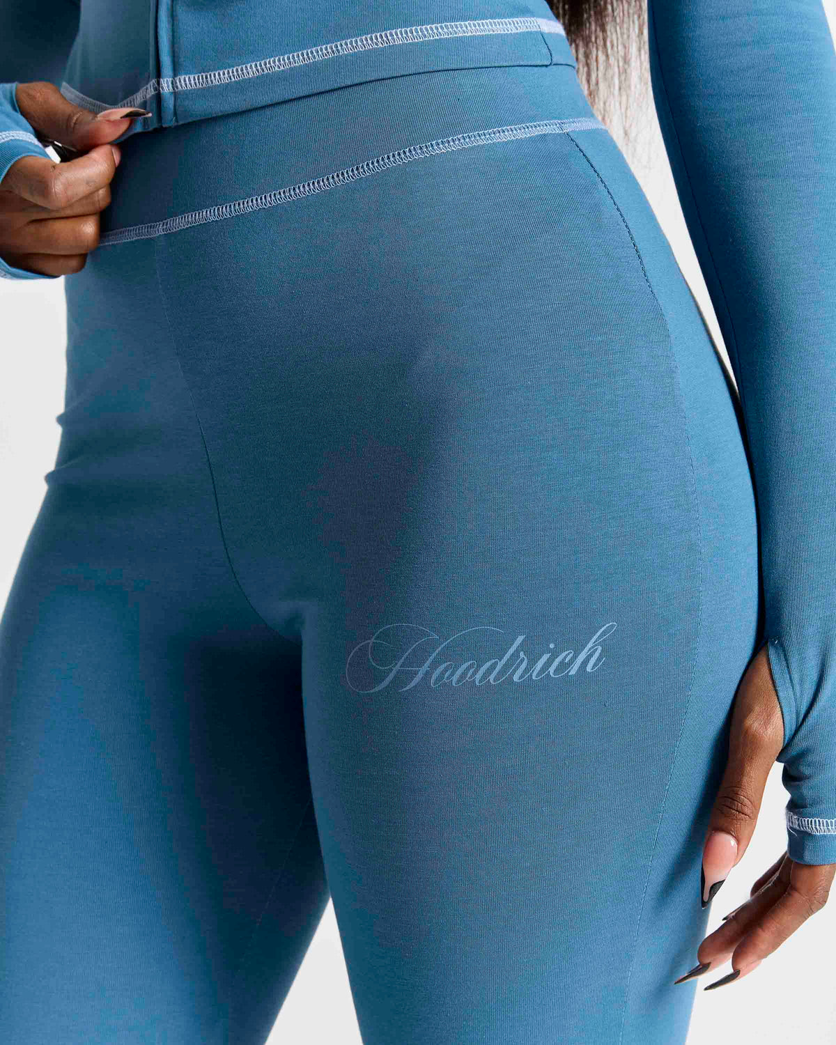 Solace Fitted Tracksuit - Blue