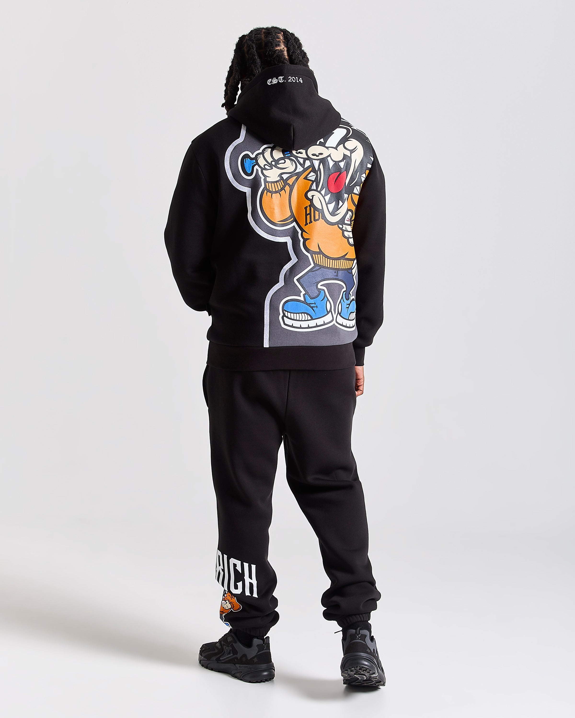 Menace Jogger - Black/Blue/Orange