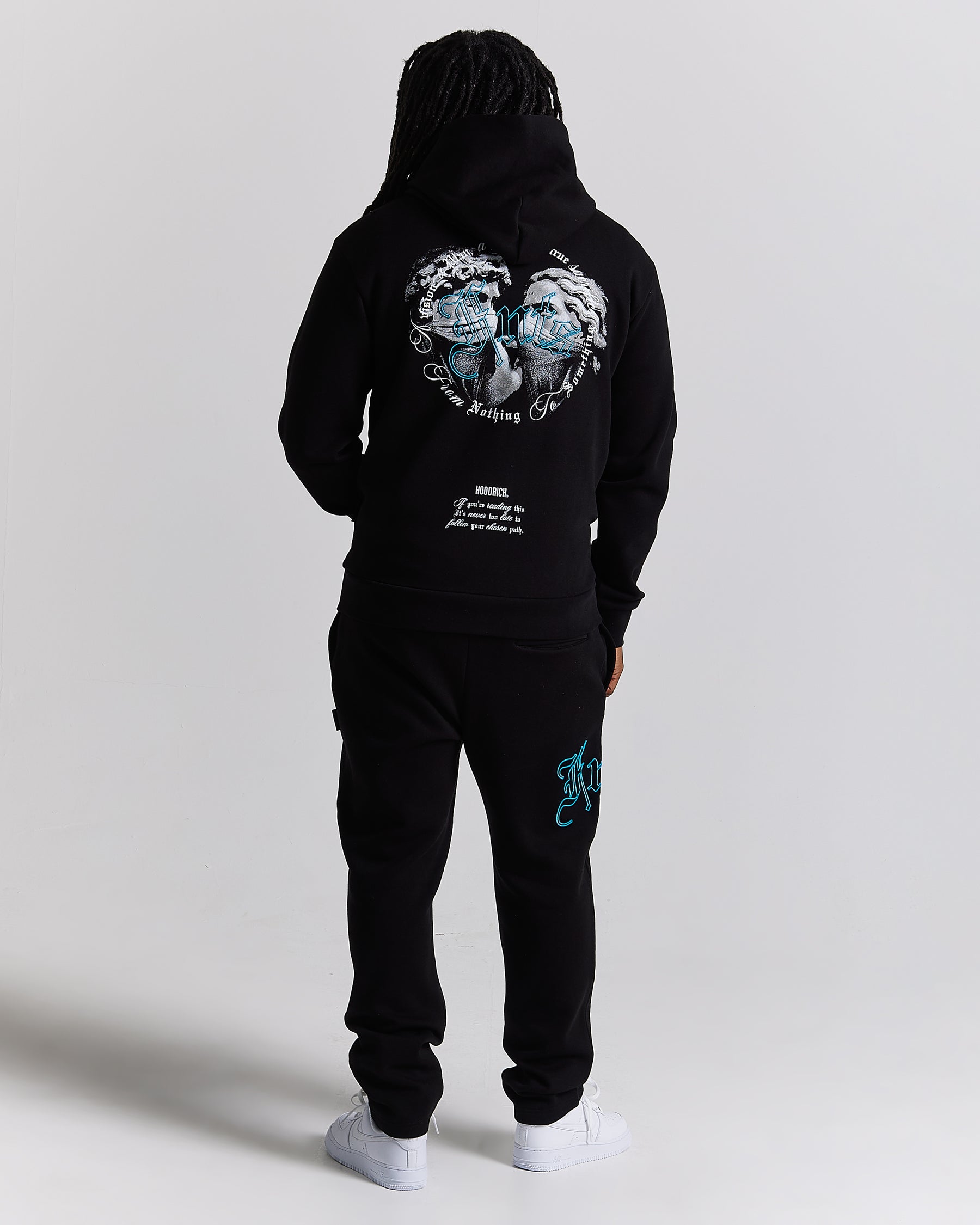Conquer Joggers - Black/White/Blue