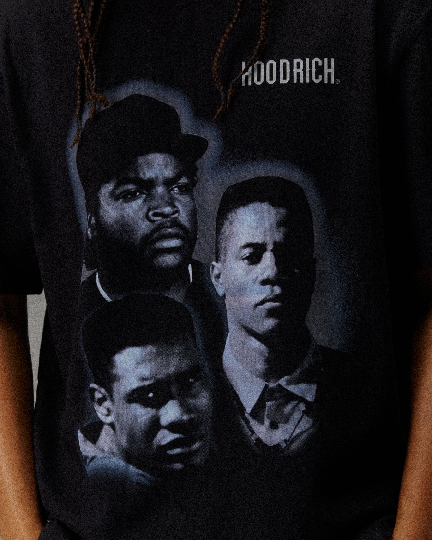 Heritage Boyz N The Hood T-Shirt - Black/Grey