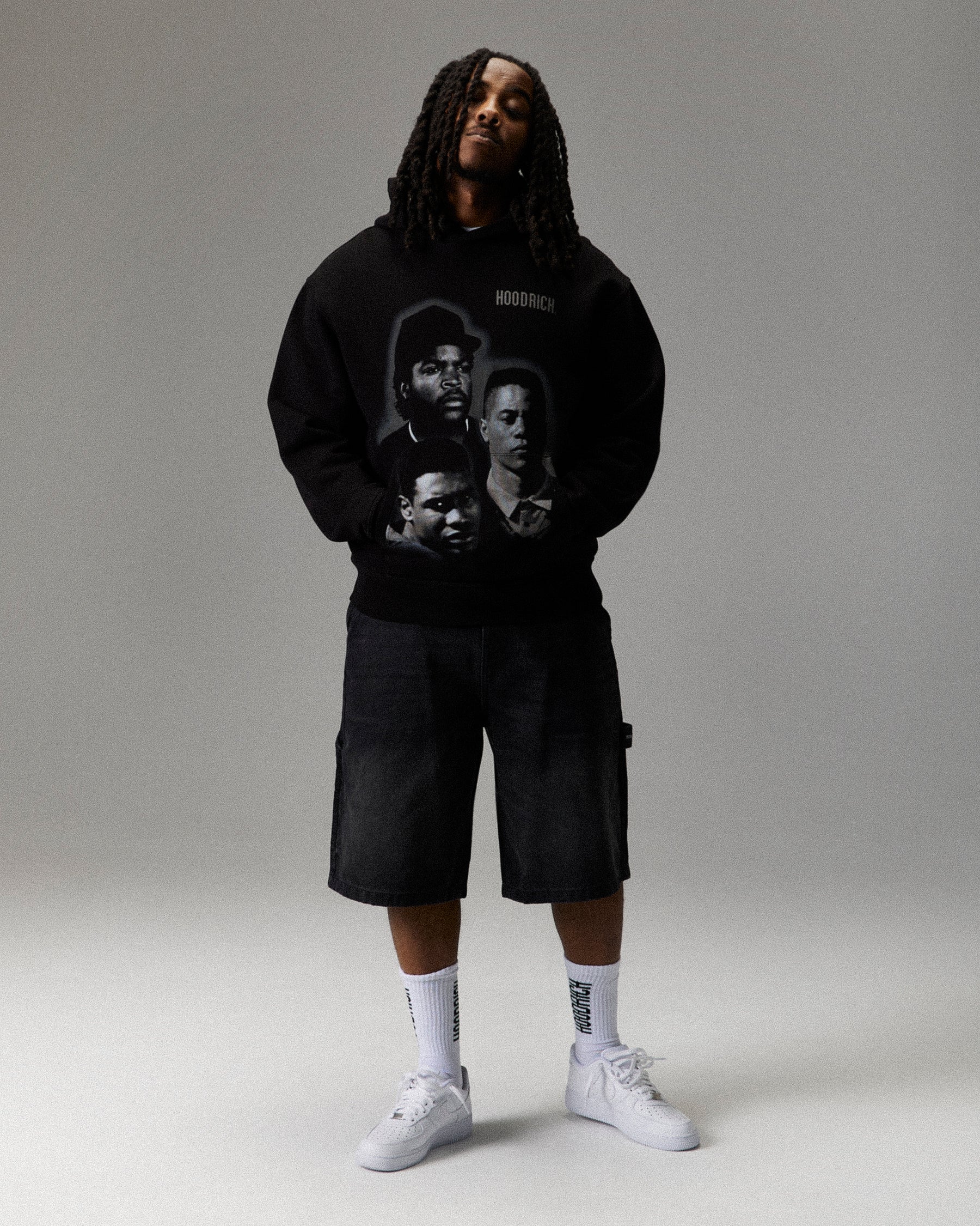 Heritage Boyz N The Hood Hoodie - Black/Grey