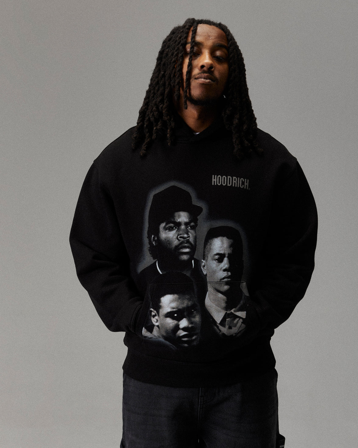 Heritage Boyz N The Hood Hoodie - Black/Grey