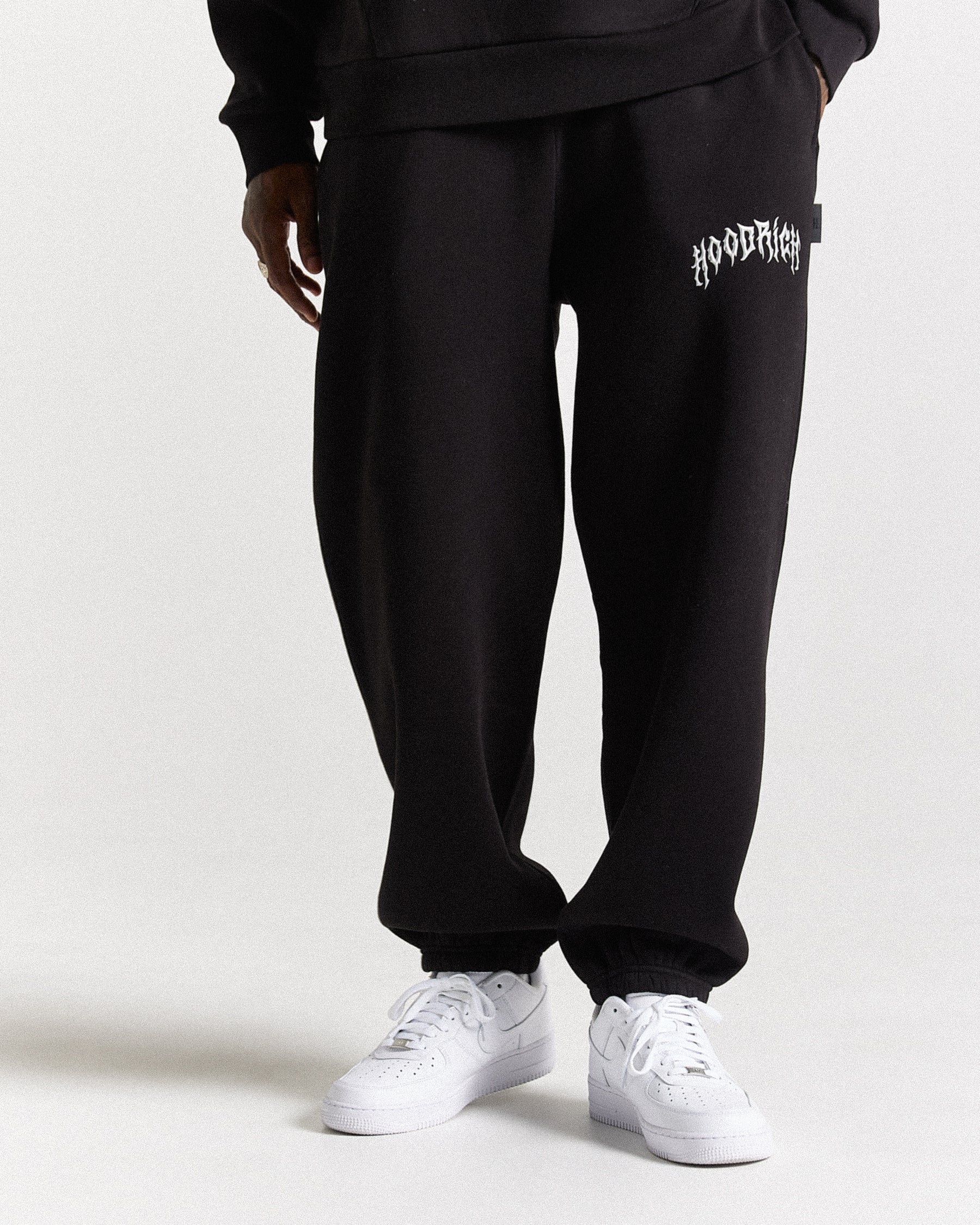 Midnight Oversized Jogger - Black/Chromatic