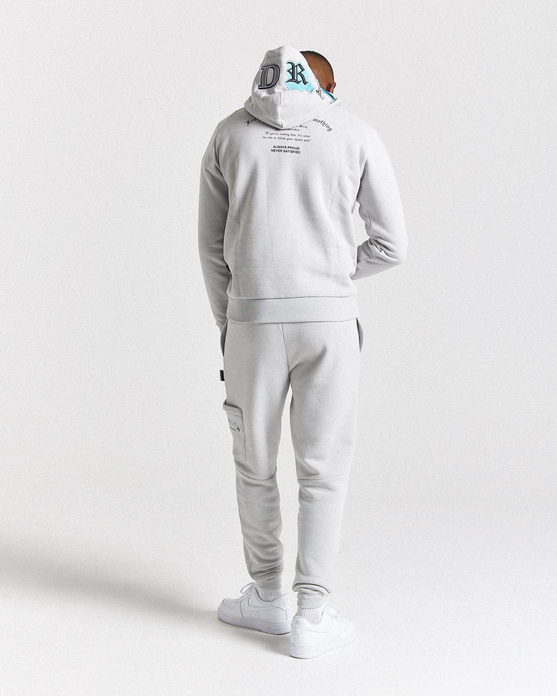Heat Jogger - Light Grey/Black/Blue