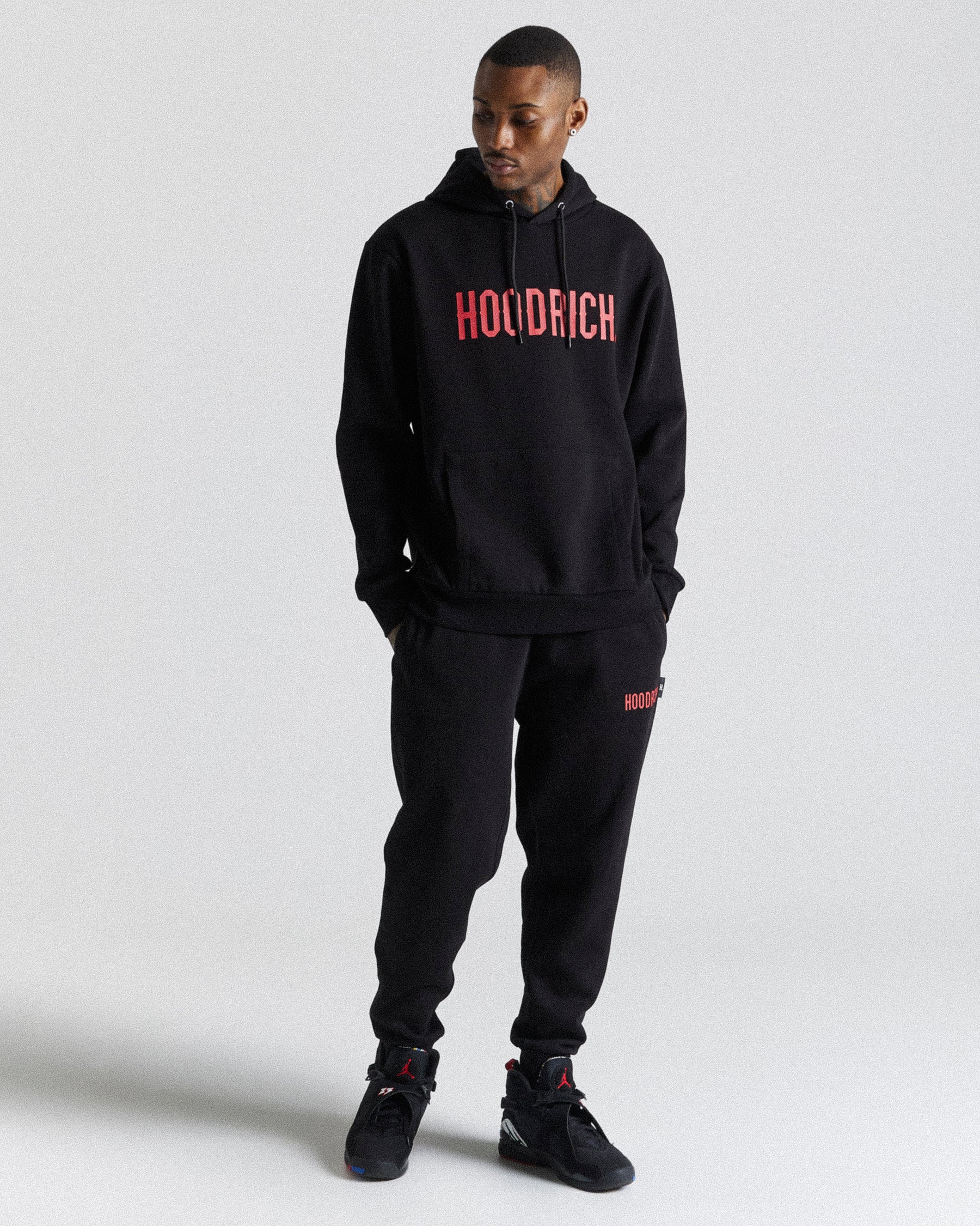 OG Core Hoodie - Black/Red