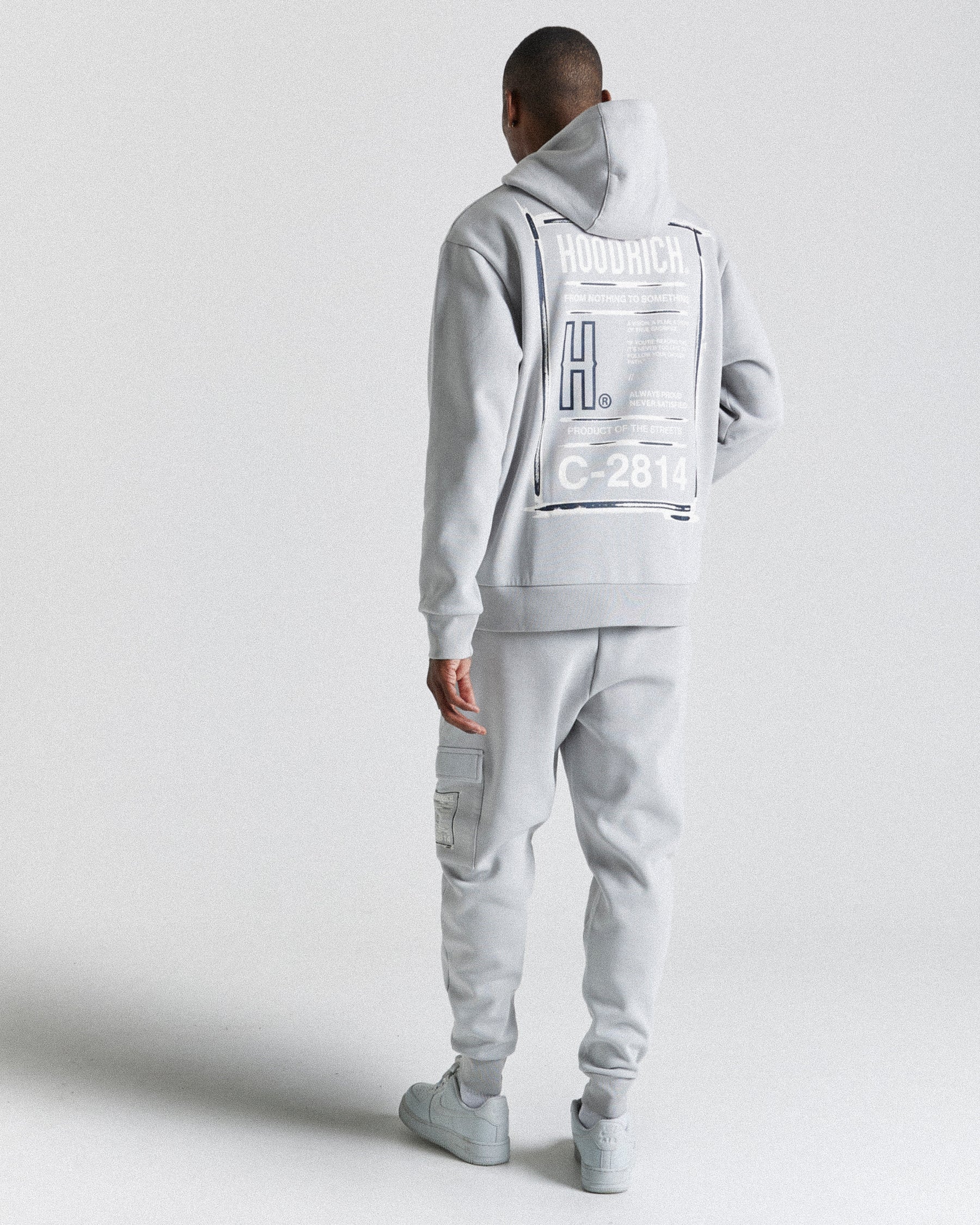 Akira Hoodie - Grey/White/Navy