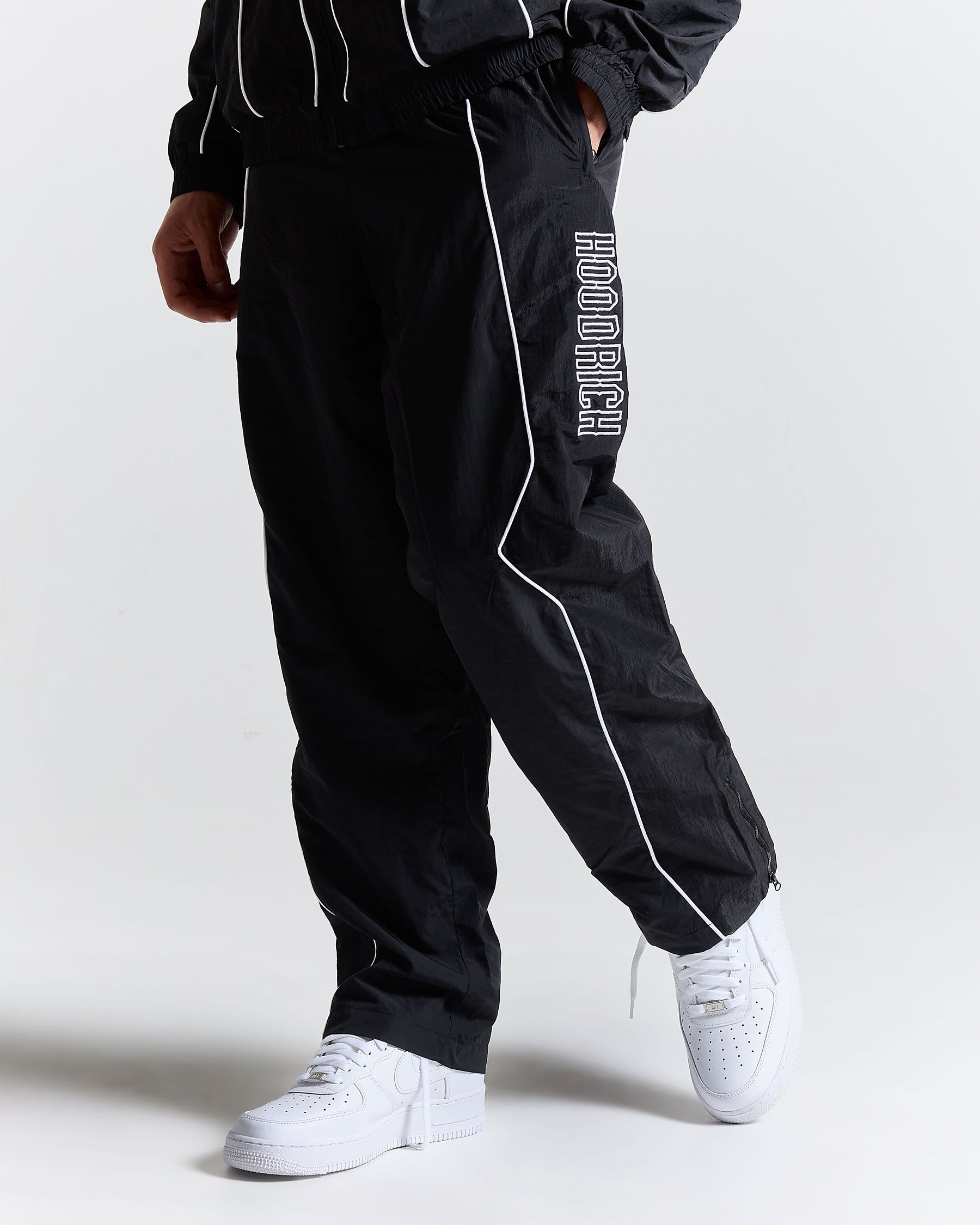 Chaser H Panel Track Pants - Black