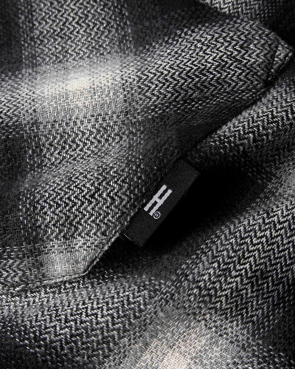 Chemise en flanelle Cast - Noir