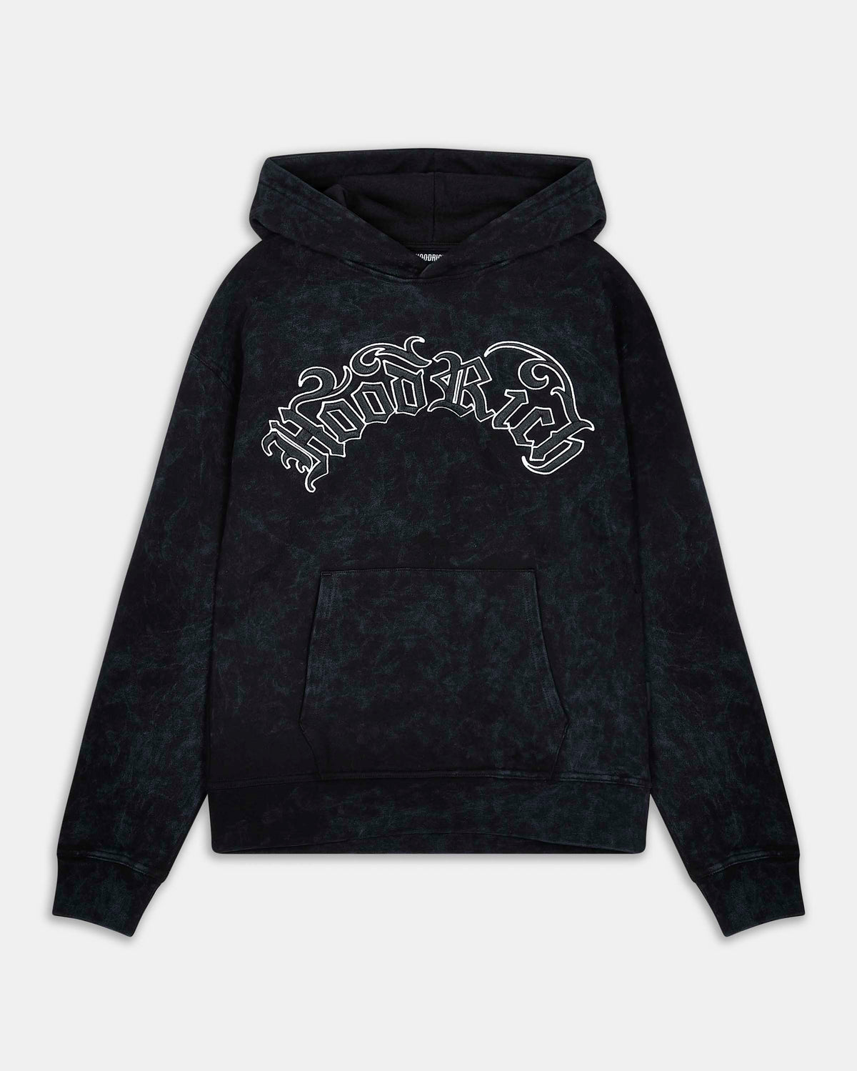 Nocturn Oversized Hoodie - Black/White