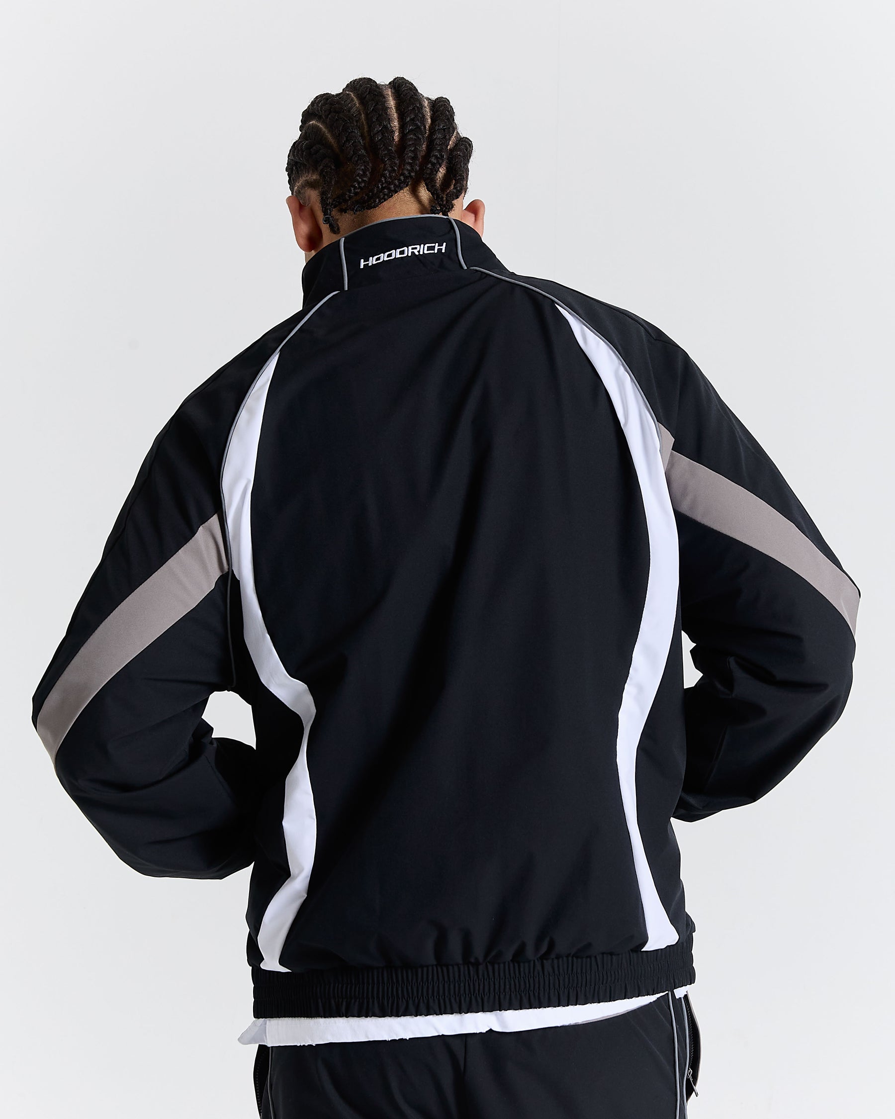 Glide Away Football Shell Jacket - Black