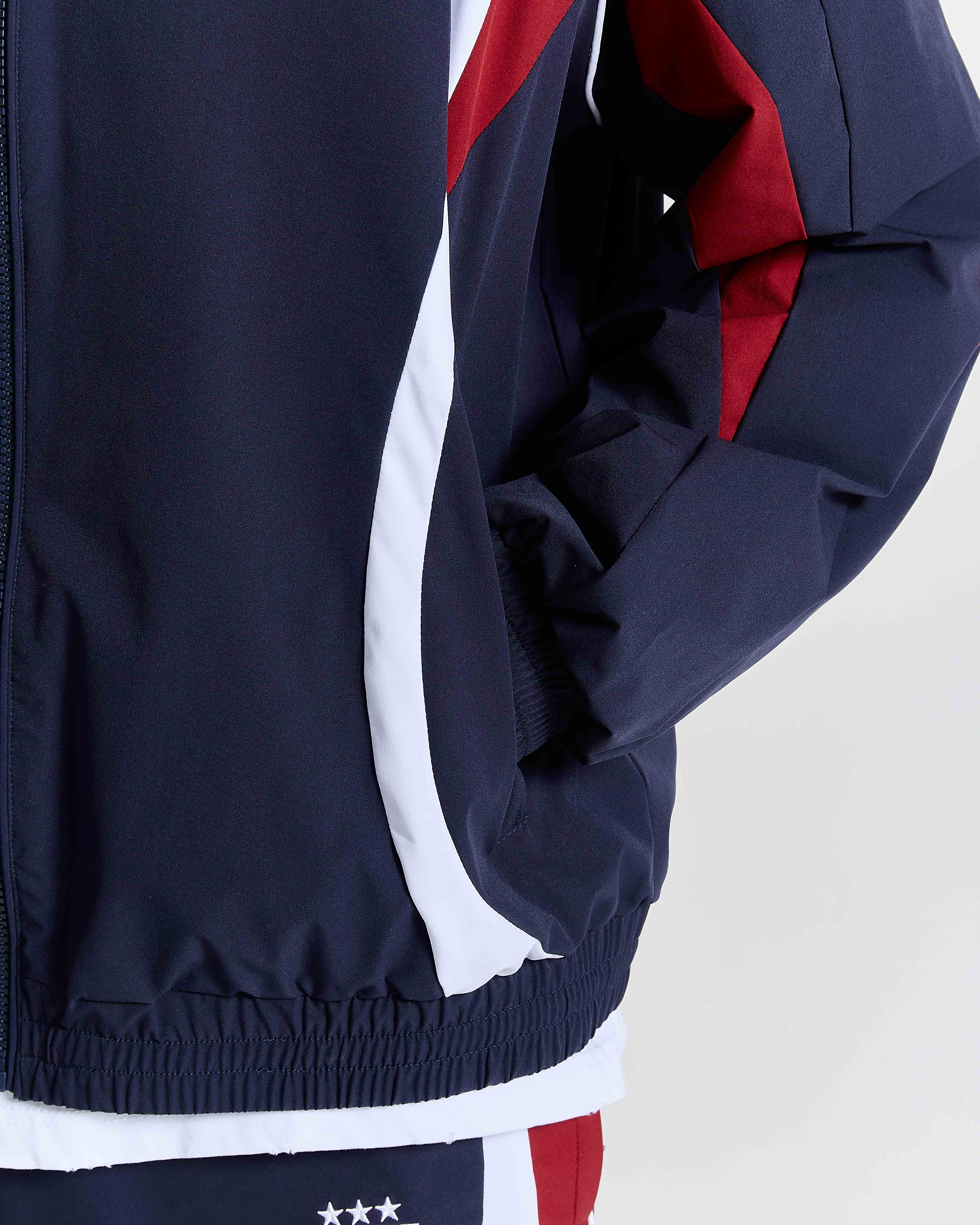 Women's Glide Home Football Full Tracksuit - Navy