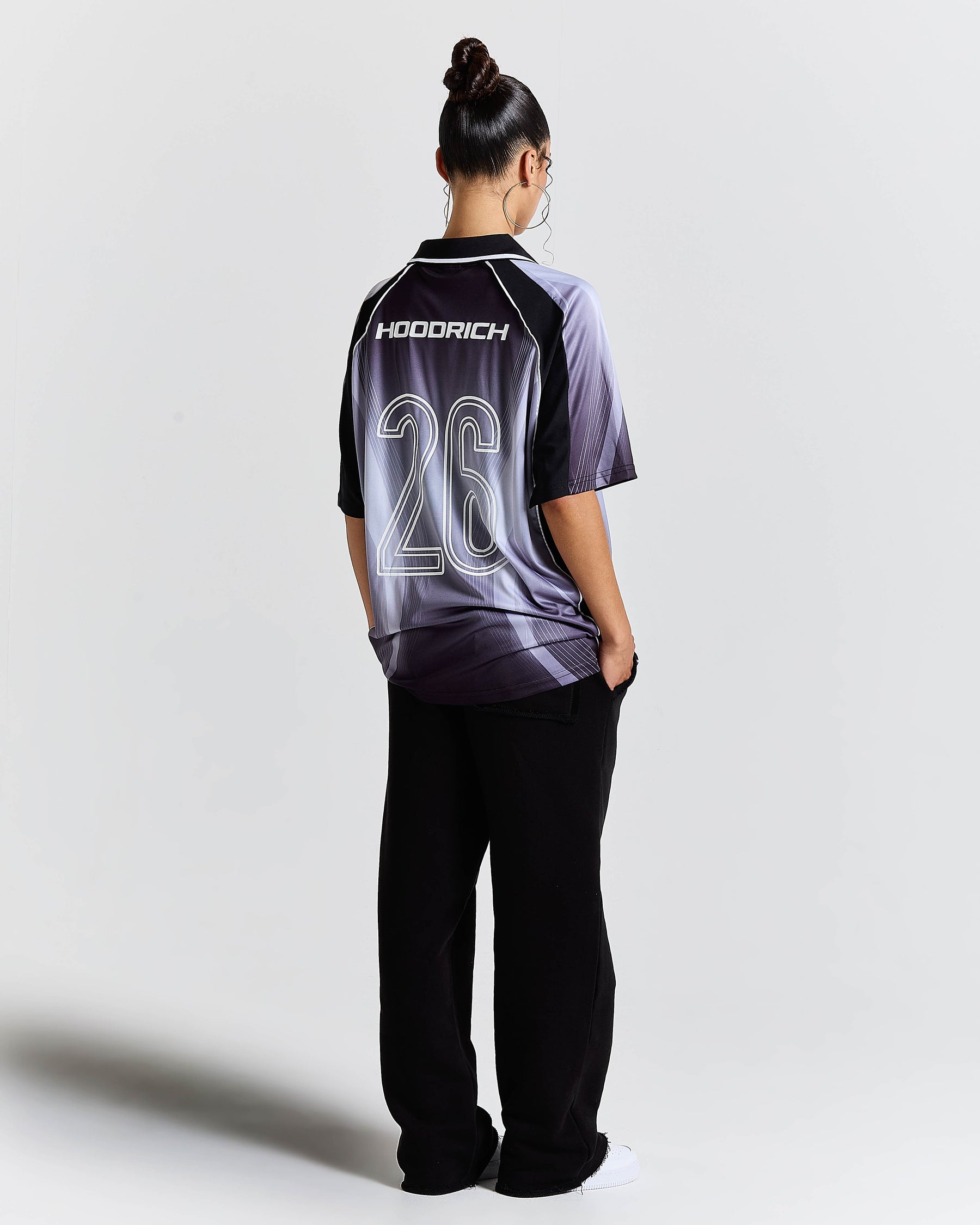 Glide Home Football Kit Shirt - Black