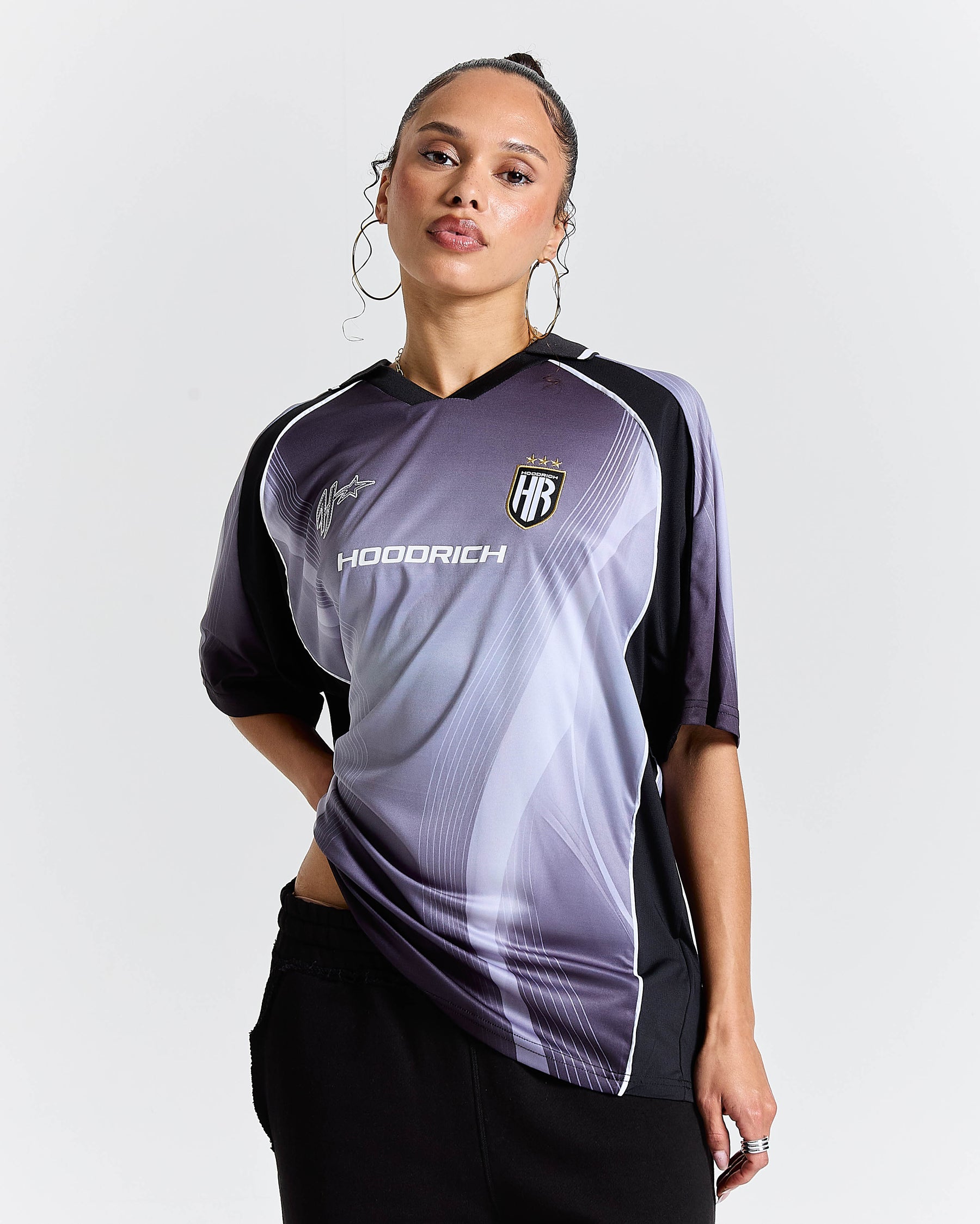 Glide Home Football Kit Shirt - Black