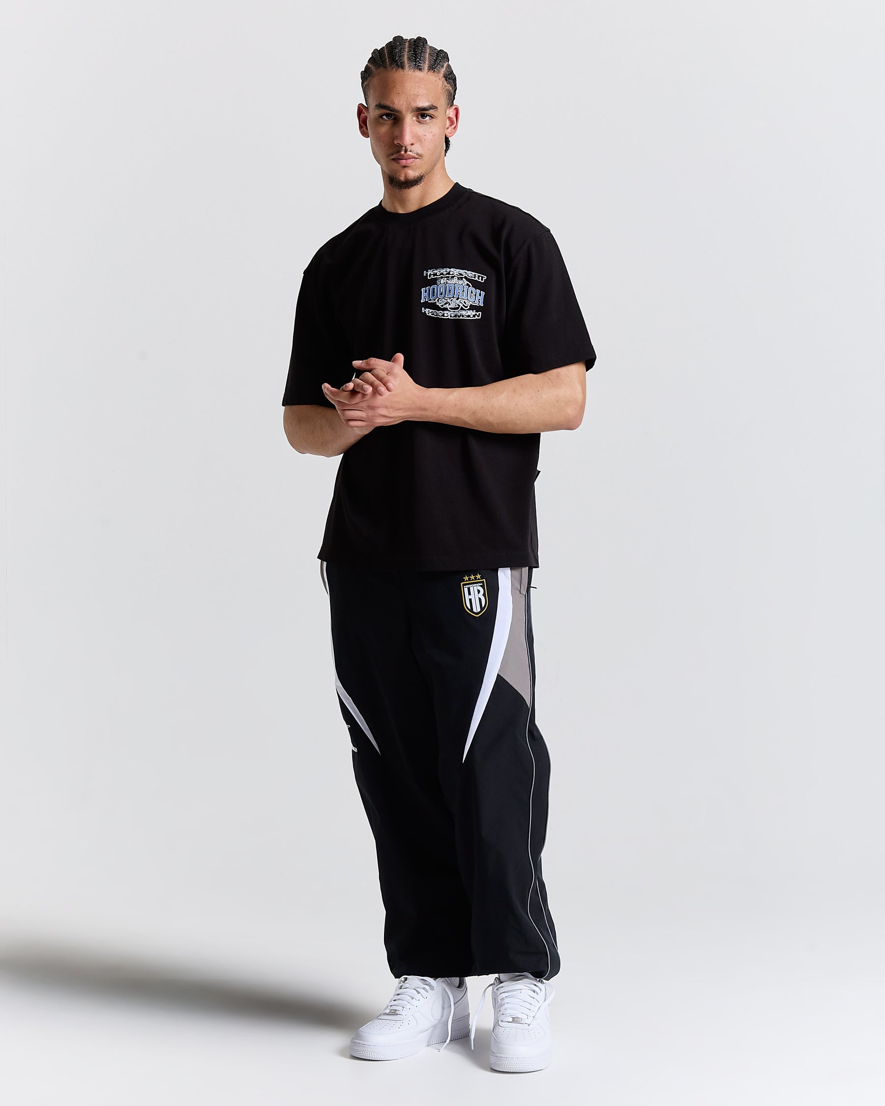 Family Crest Oversized T-Shirt - Black