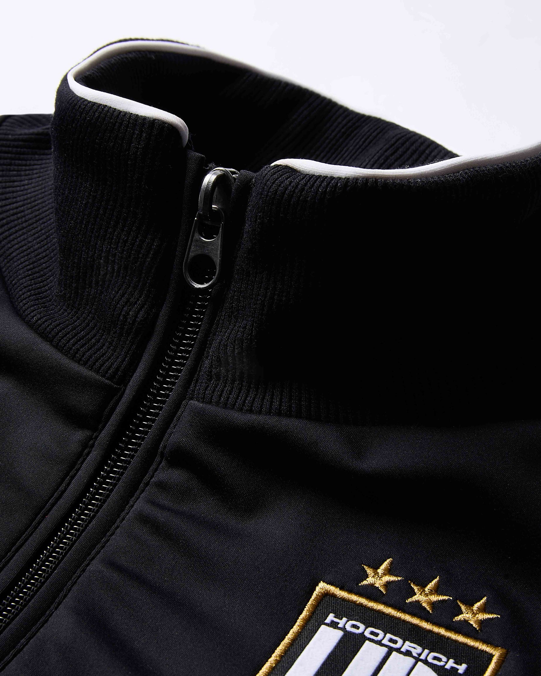 Glide Football Slim Fit Track Jacket - Black