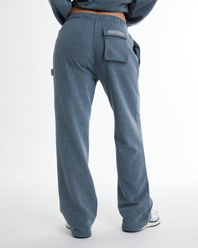 Equate Wide Leg Joggers - Acid Wash Grey