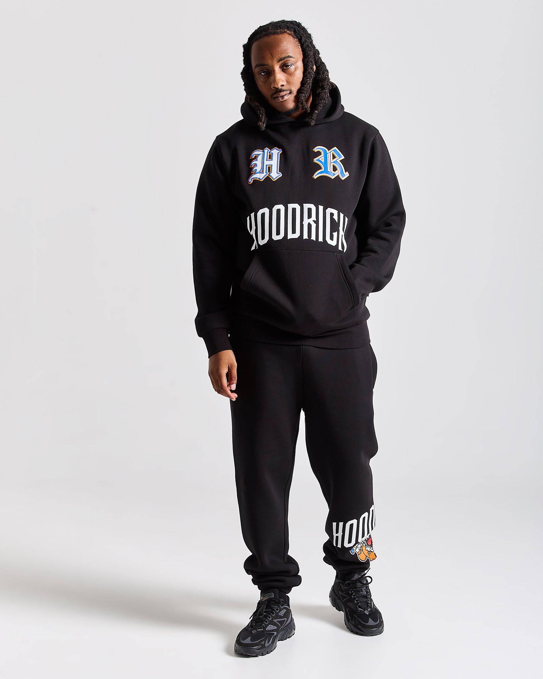 Menace Jogger - Black/Blue/Orange