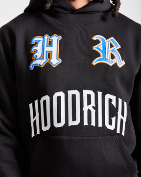 Menace Hoodie - Black/Blue/Orange