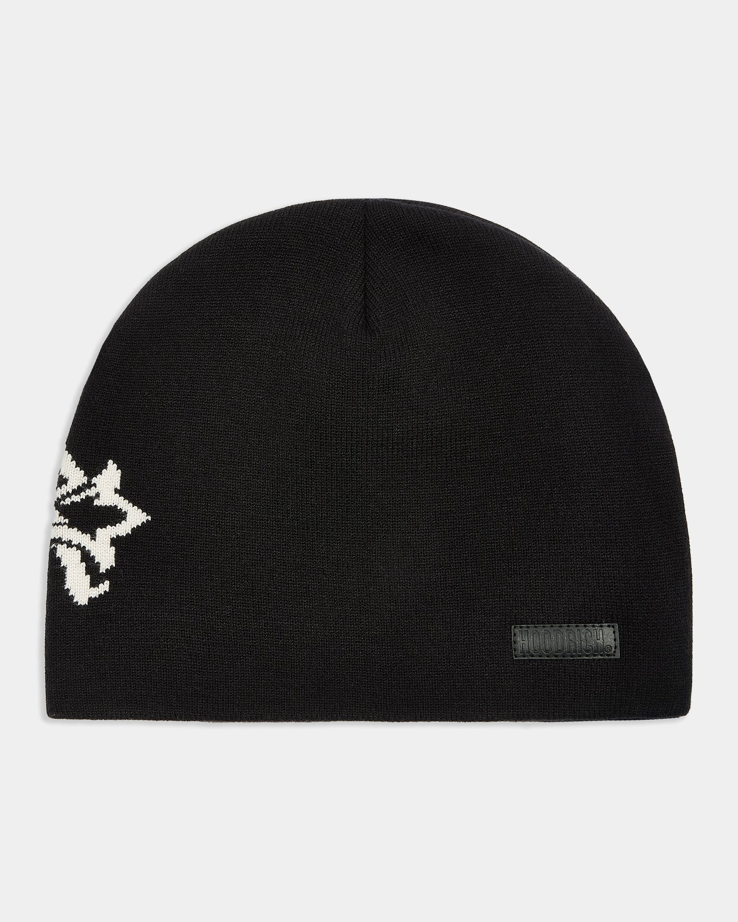 Virtux Skull Knit Beanie - Black/Grey