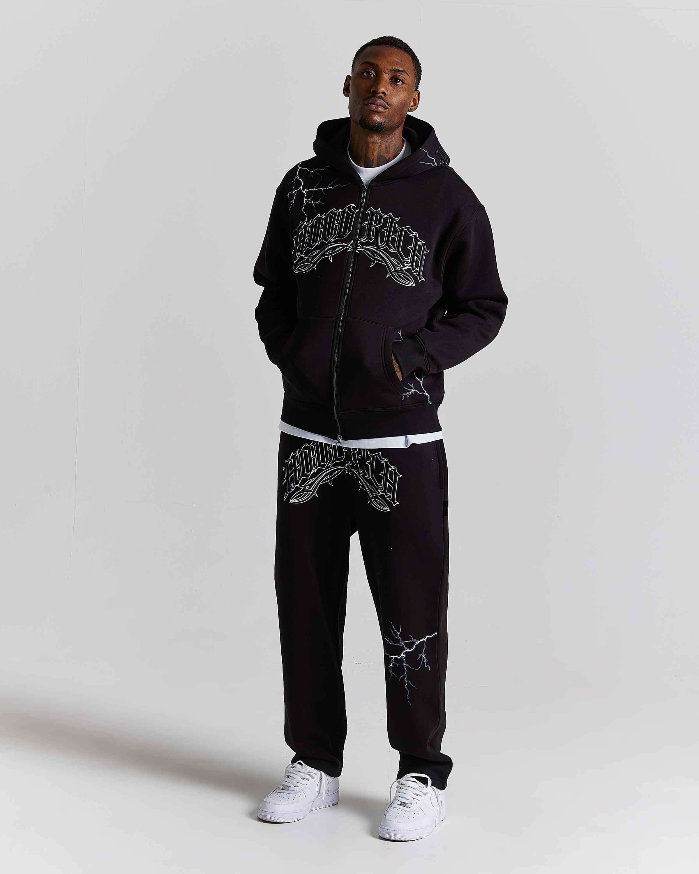 HOODRICH ブラック スウェット セットアップ 2 - 5 | Black Hoodrich - JD Sports Global