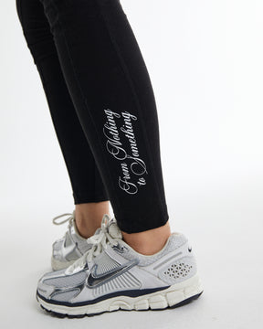 Intel Leggings - Black/White