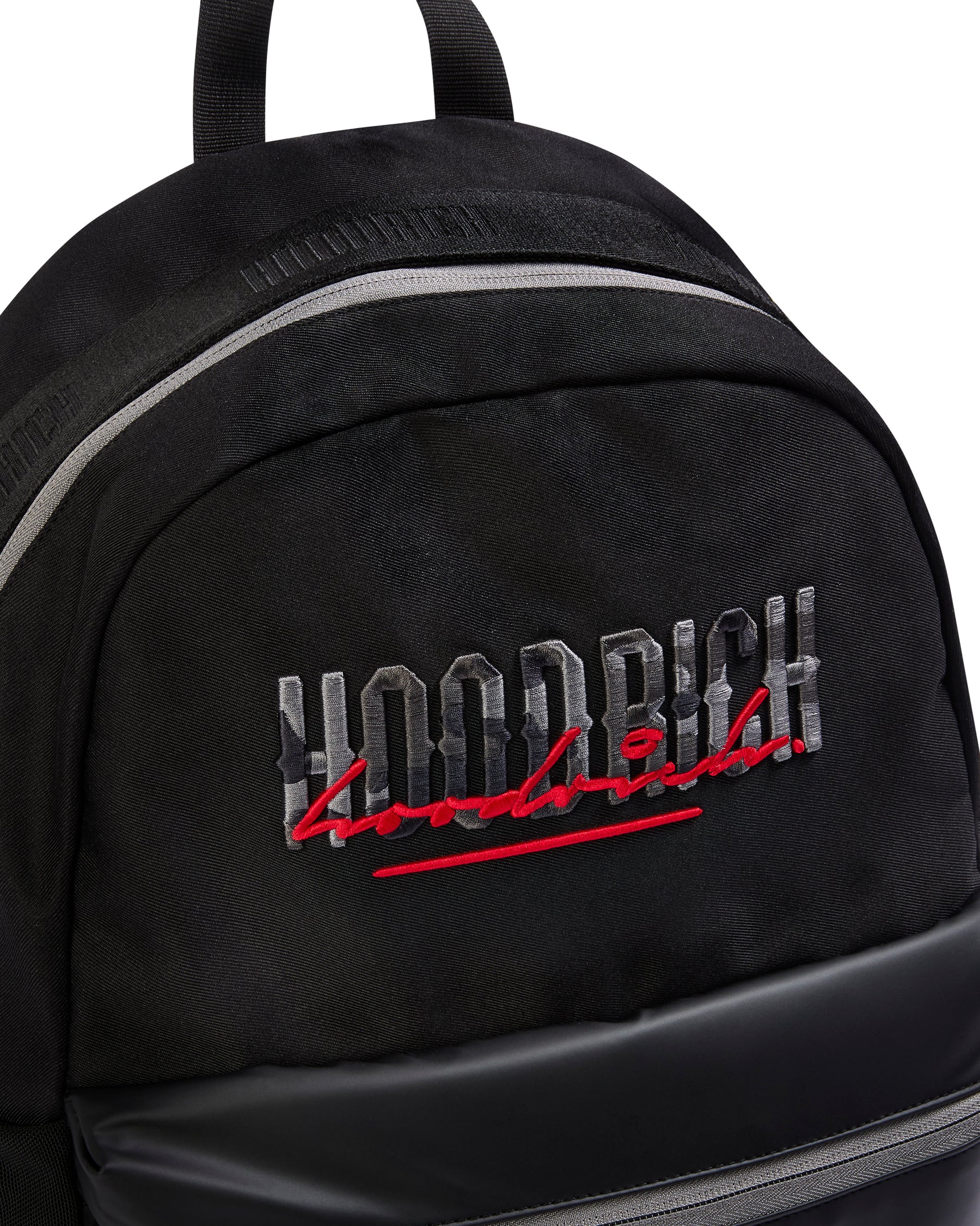 Scripture Backpack - Black/Red/Grey