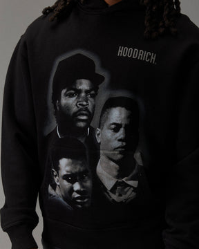 Heritage Boyz N The Hood Hoodie - Black/Grey