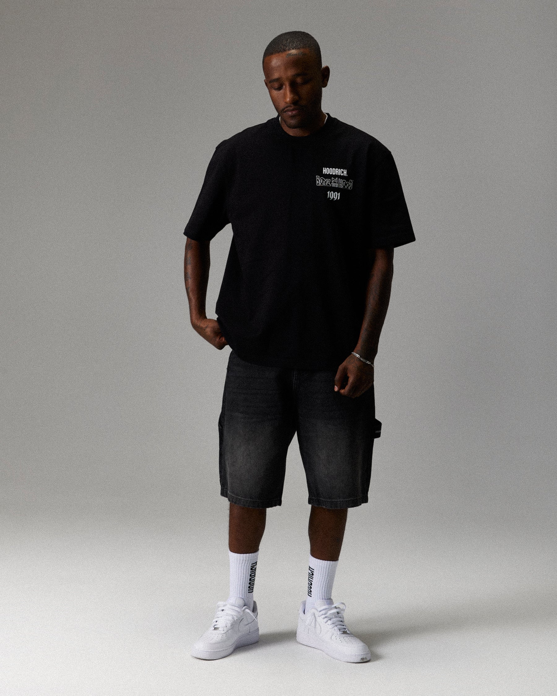 Legend Boyz N The Hood T-Shirt - Black/Grey