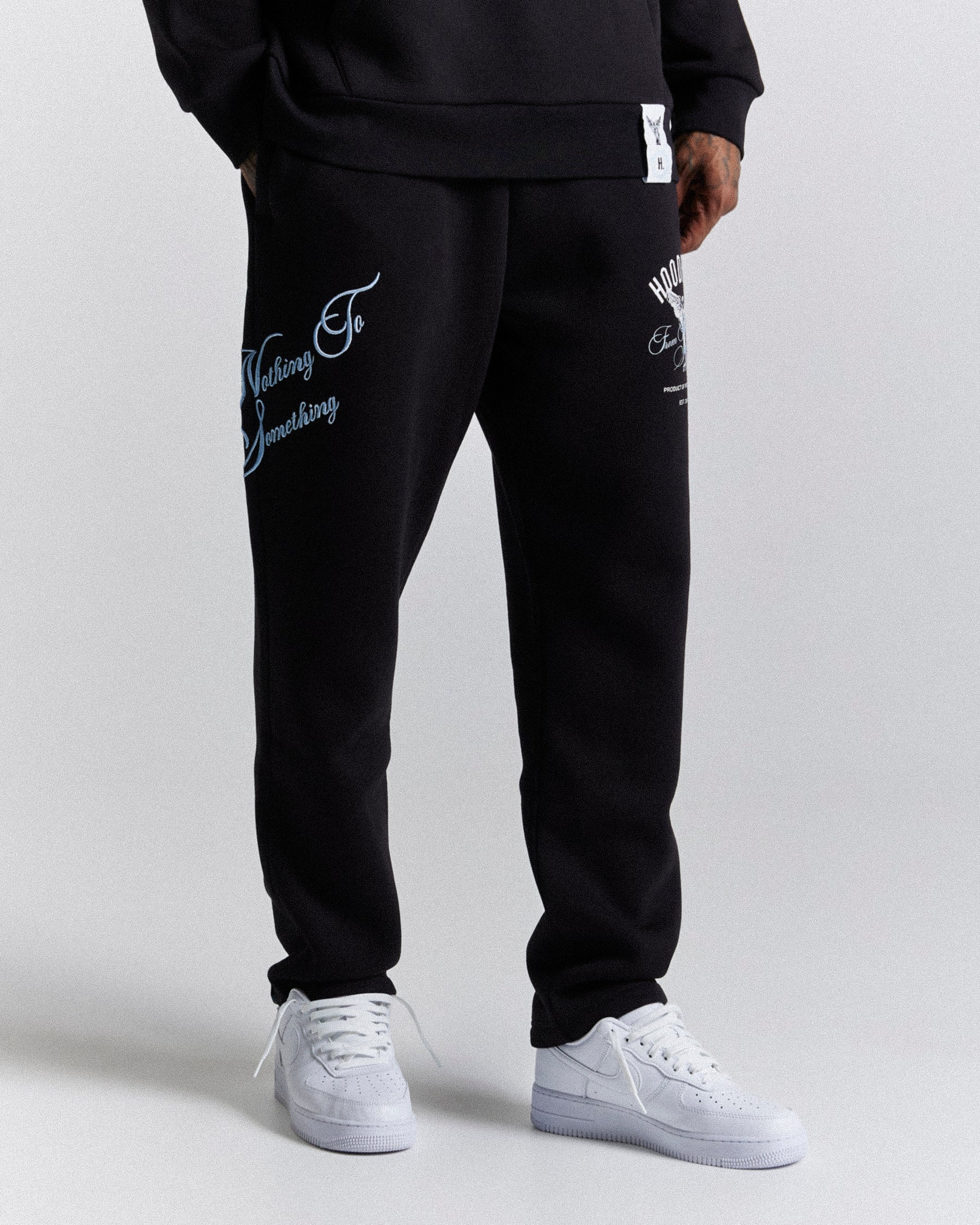 Vital Joggers - Black/White/Blue