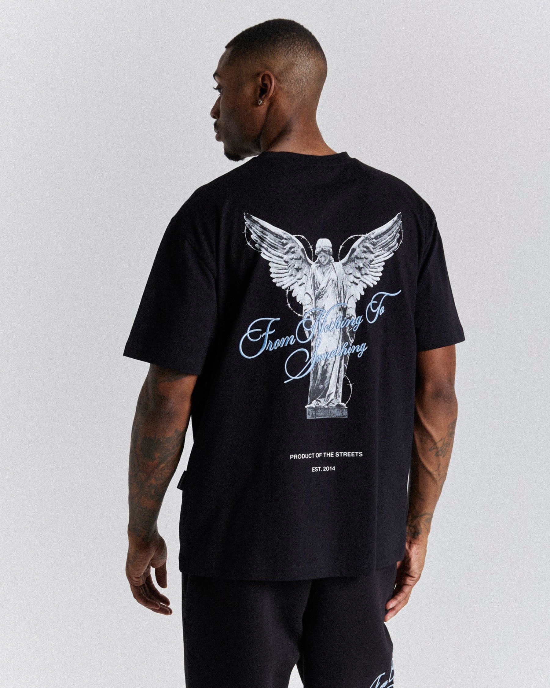 Vital T-Shirt - Black/White/Blue