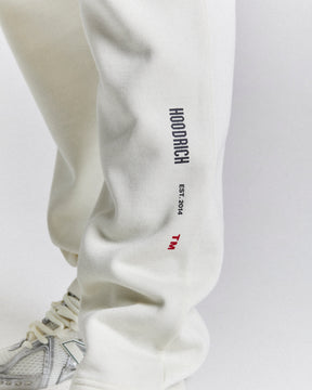 Fusion Joggers - Off White/Grey/Red