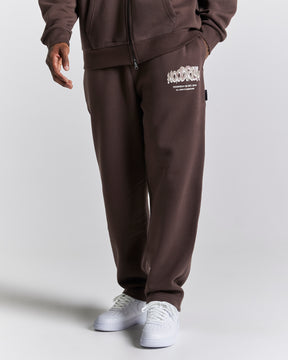 Radar Oversized Joggers - Brown/Camo