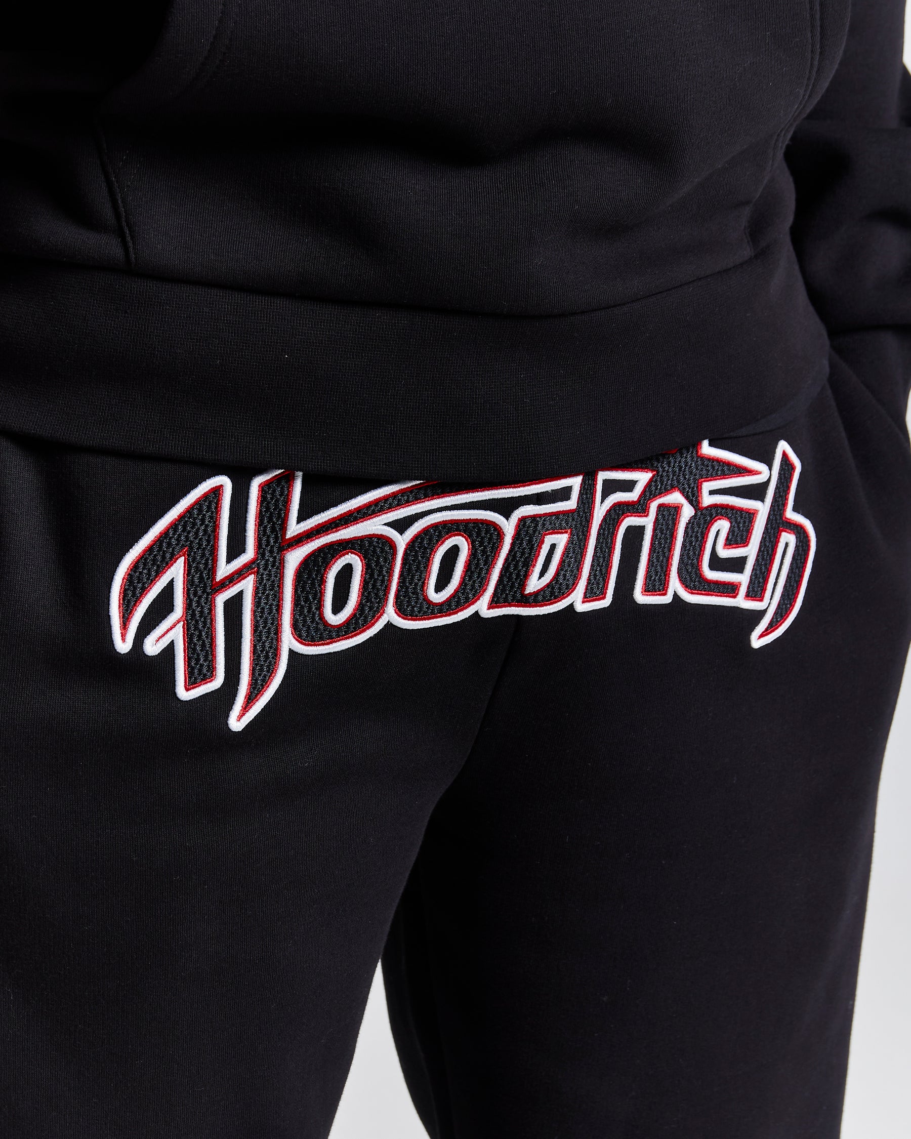 Galaxy Oversized Joggers - Black/White/Red