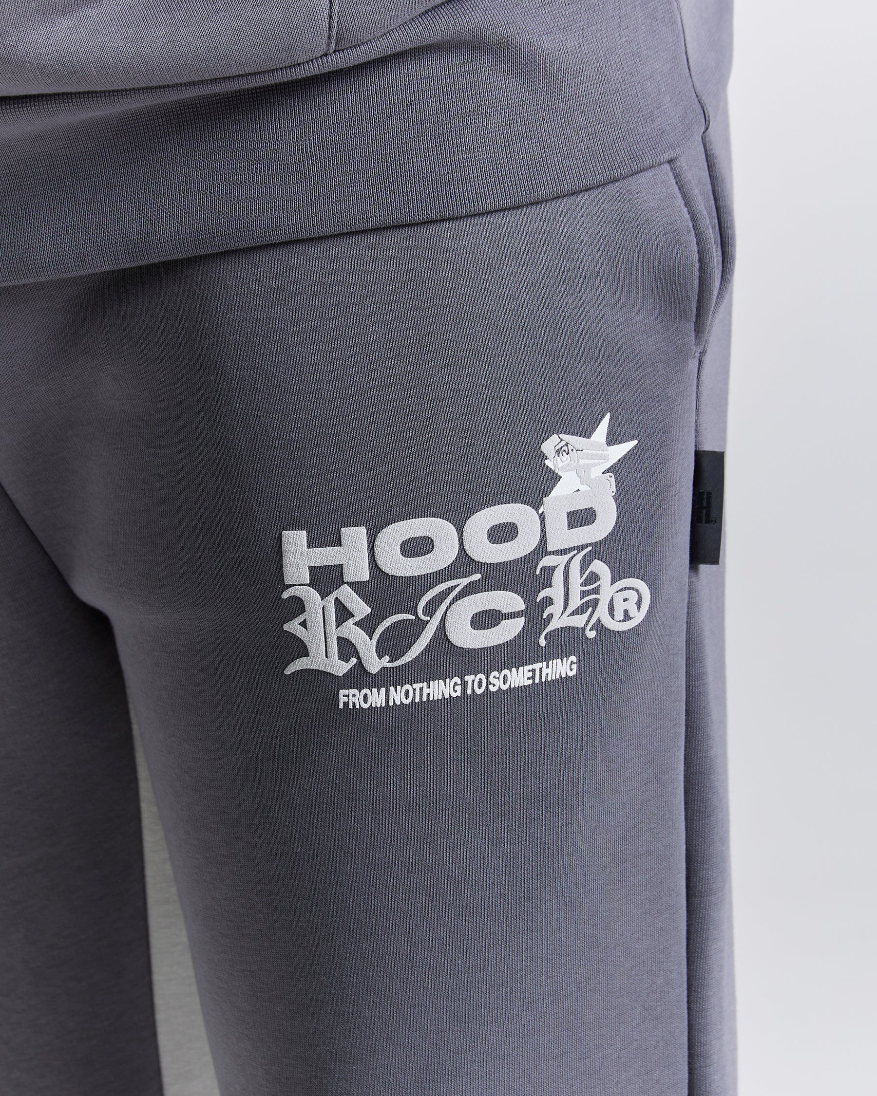 Rec Flared Hem Joggers - Grey/White