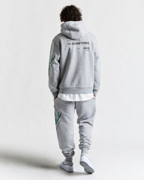 Caliber Hoodie - Grey/Black/Green