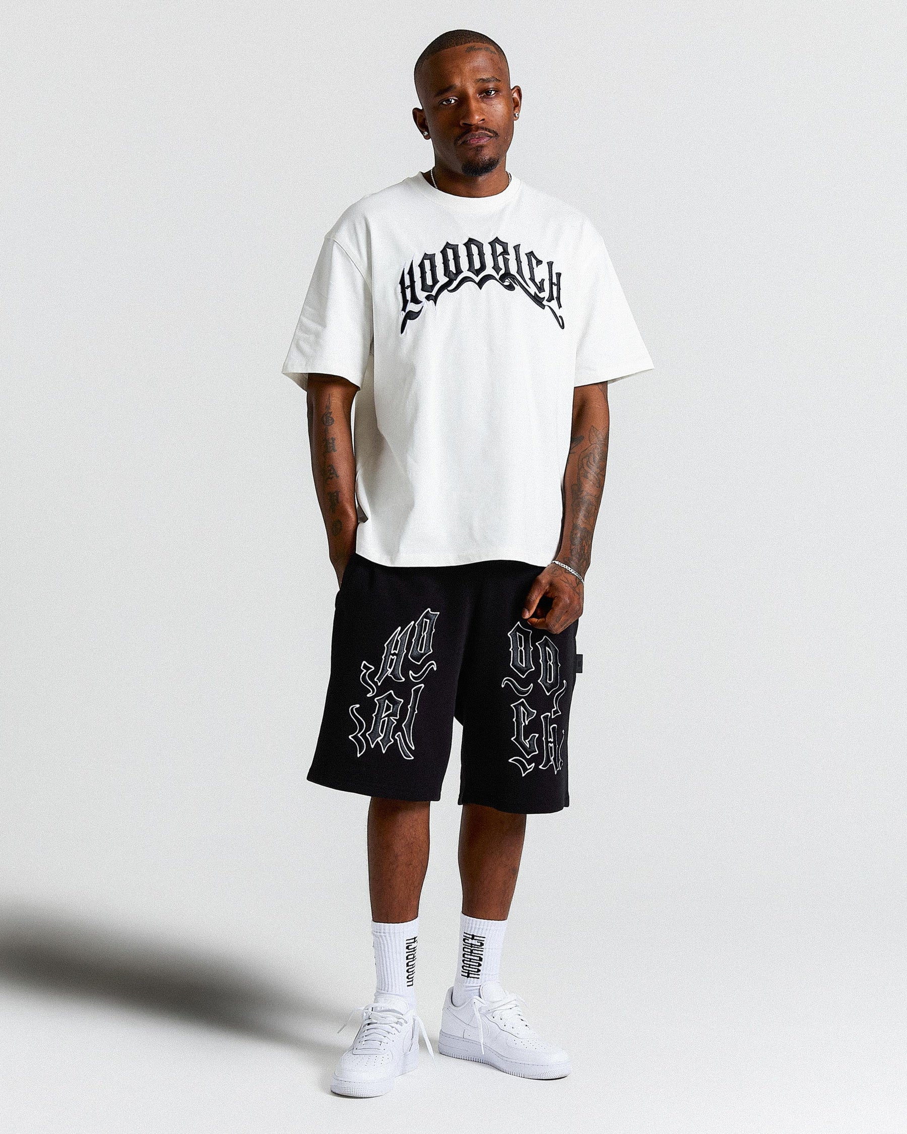 Ritual Oversized T-Shirt - White/Black