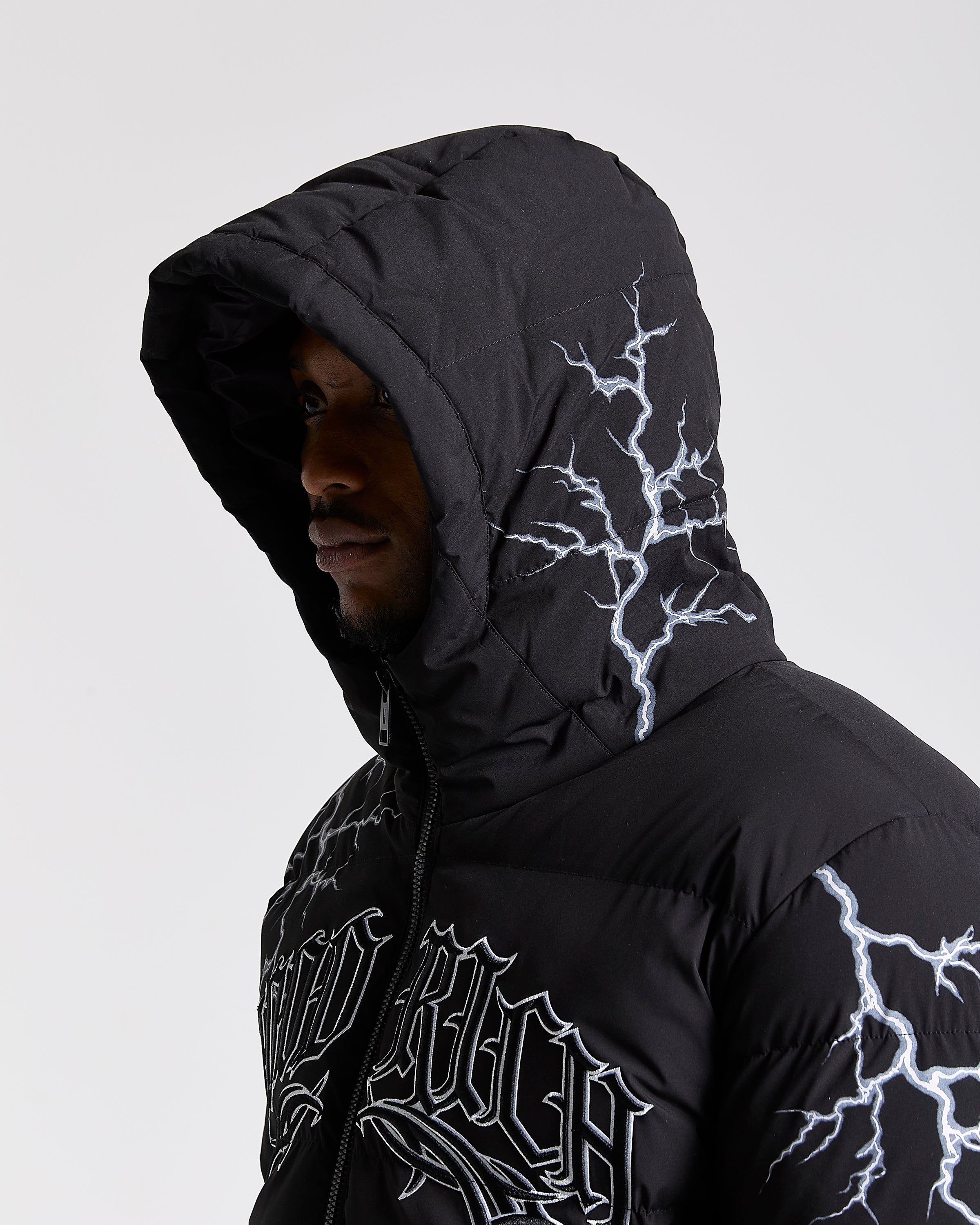 Dark Jacket - Black/White