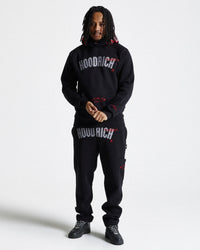 Jogging Stature - Noir/Gris/Rouge