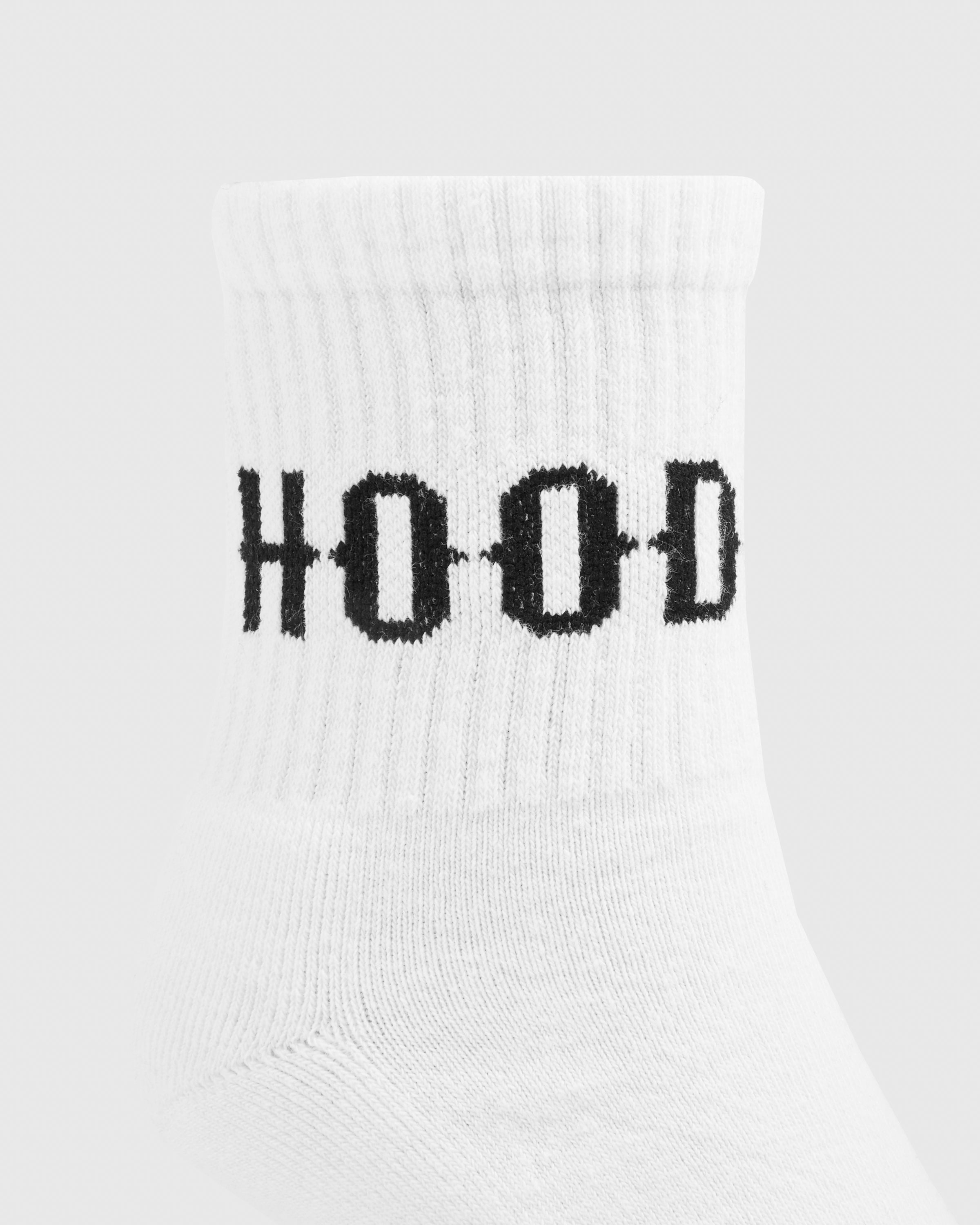 Core 3 Pack Quarter Socks - White/Black