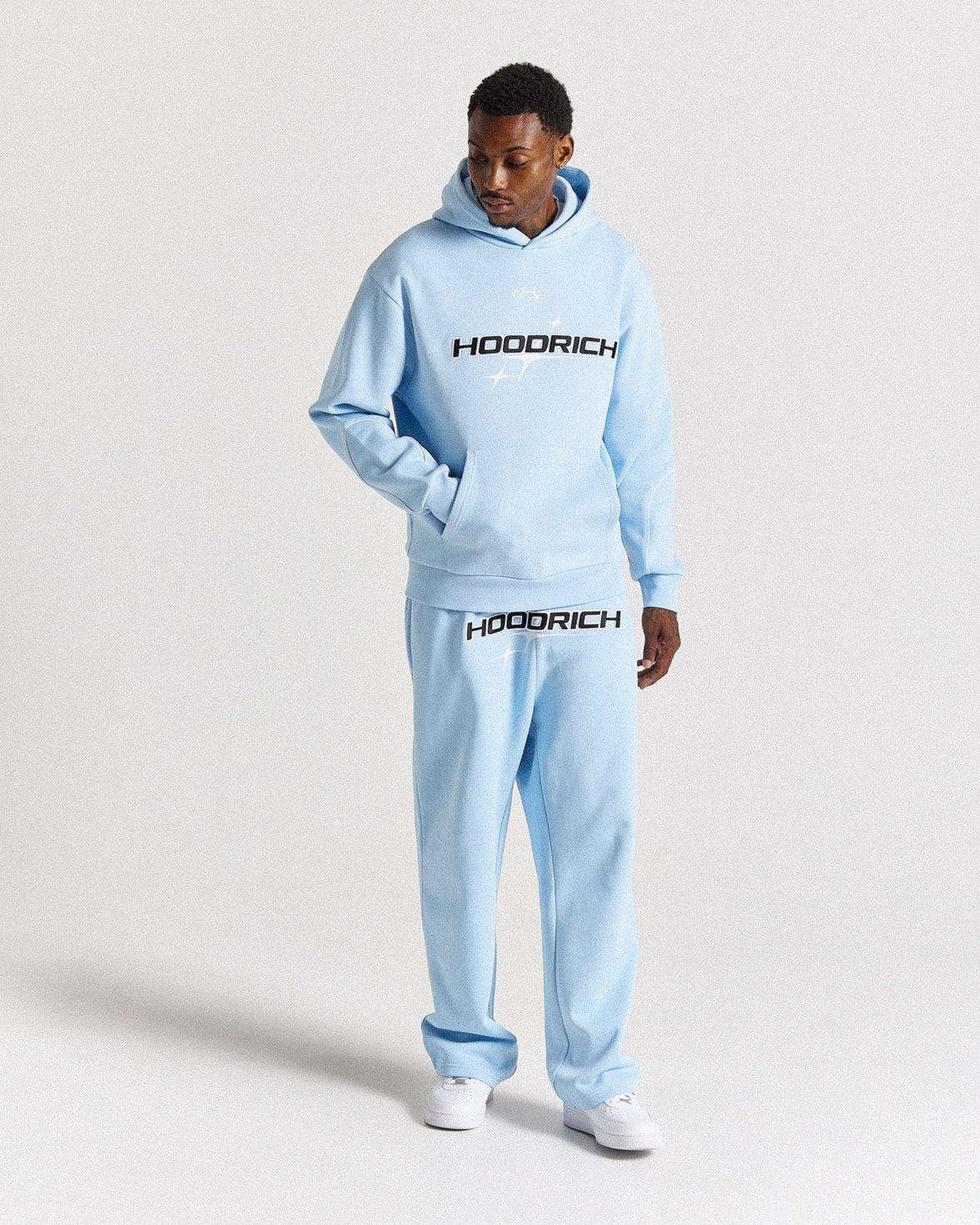 Ryder Oversized Jogger - Blue/Black/White