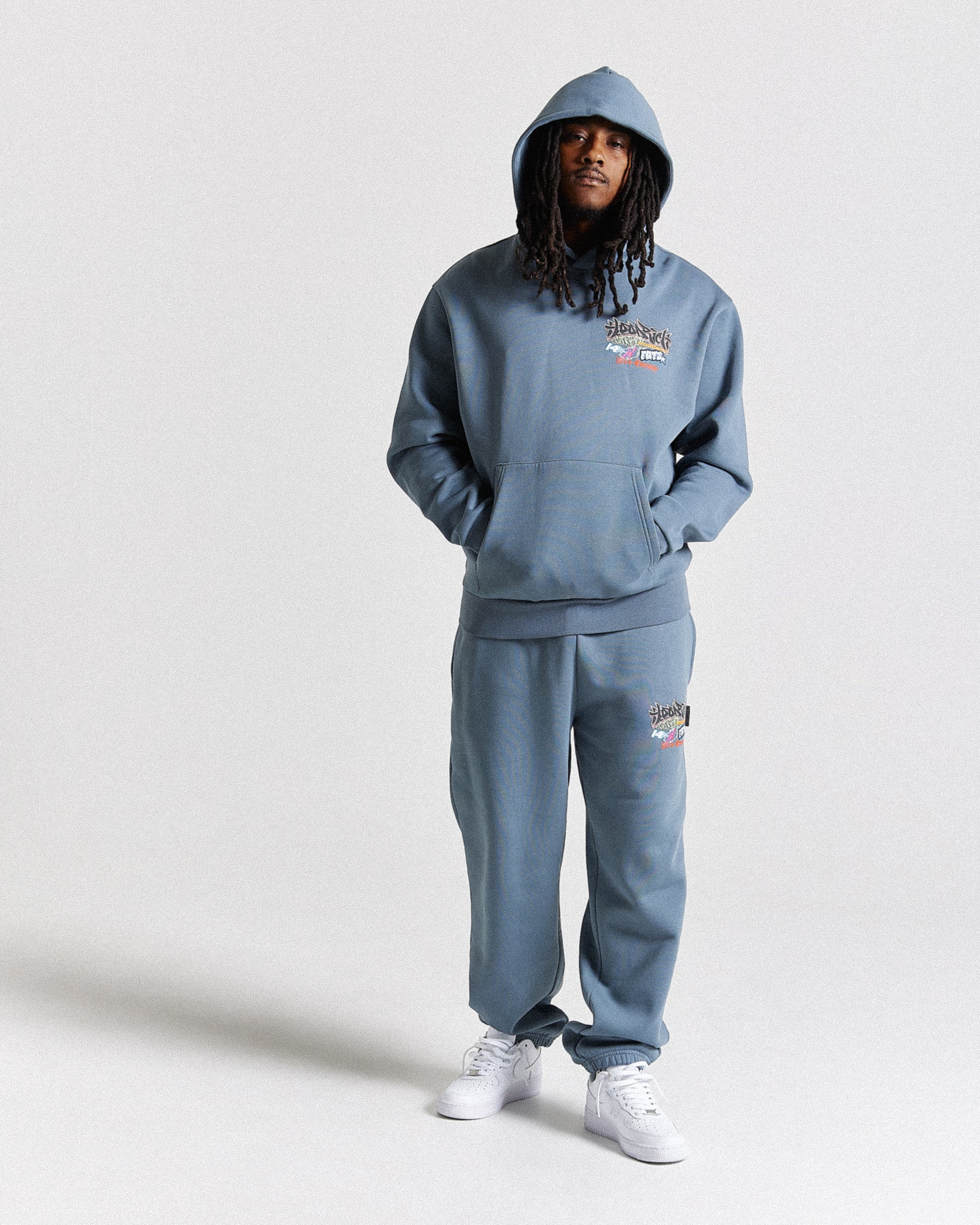 Graff Rave Oversized Jogger - Grey