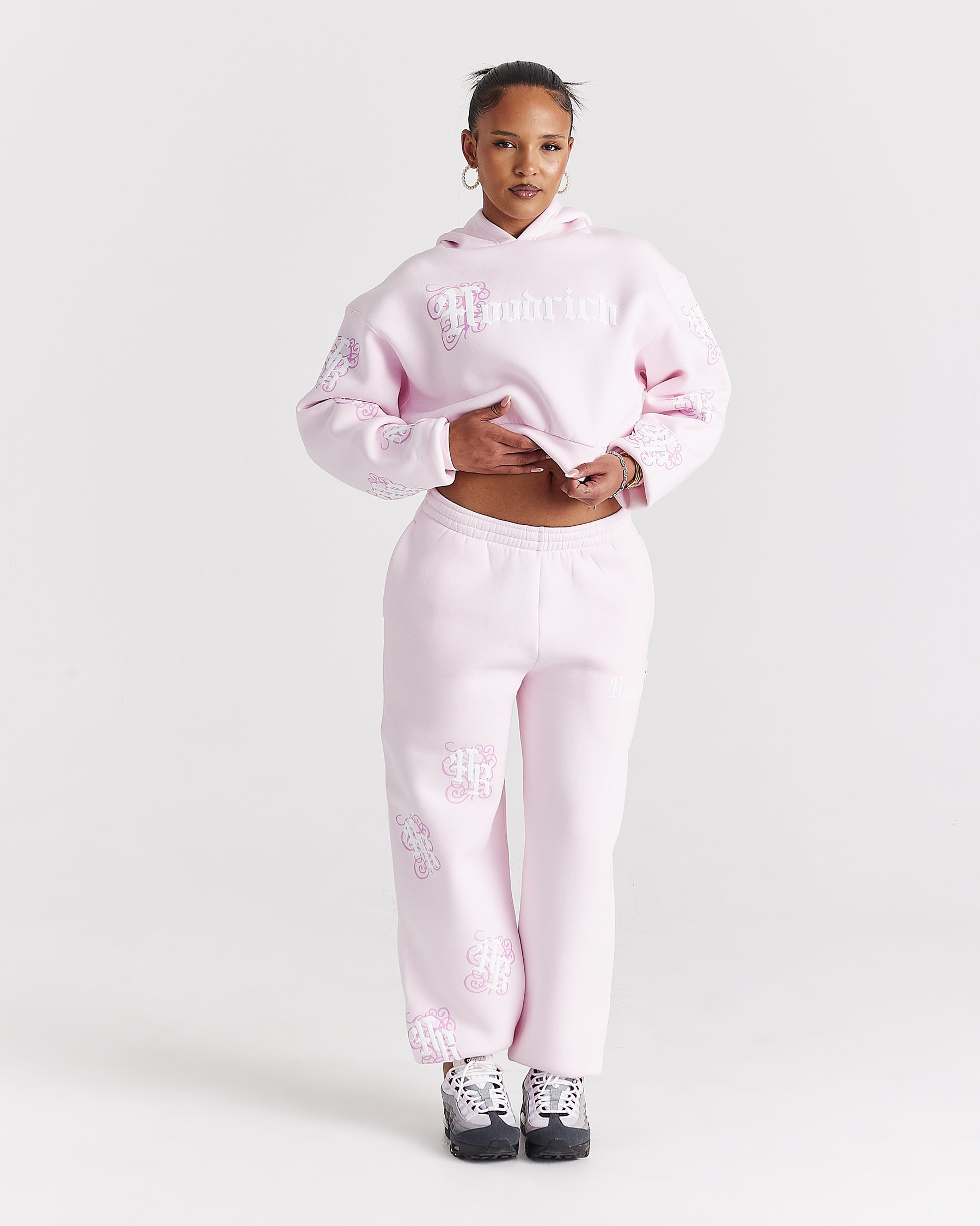 Onyx Oversized Joggers - Pink