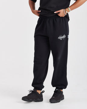 Vision Oversized Jogger - Black