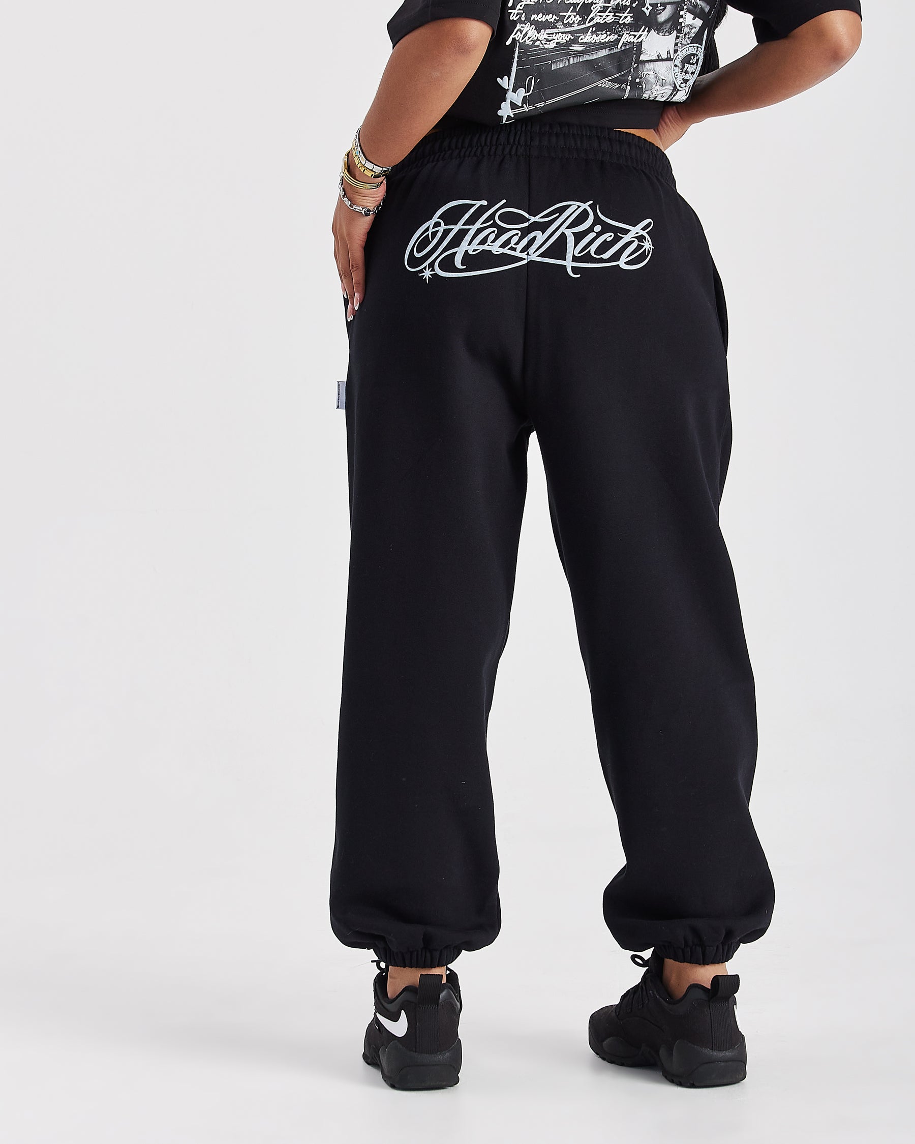 Vision Oversized Jogger - Black