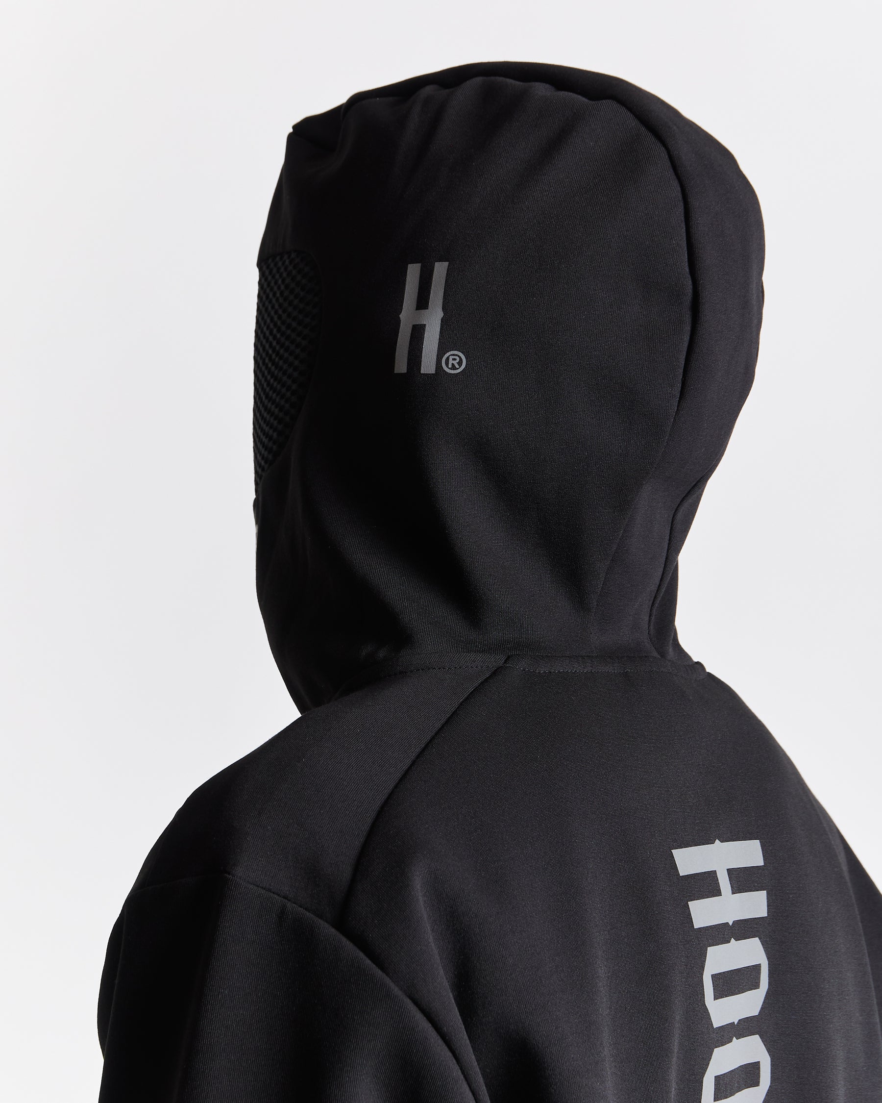 Virtue Full Zip Hoodie - Black/Reflective