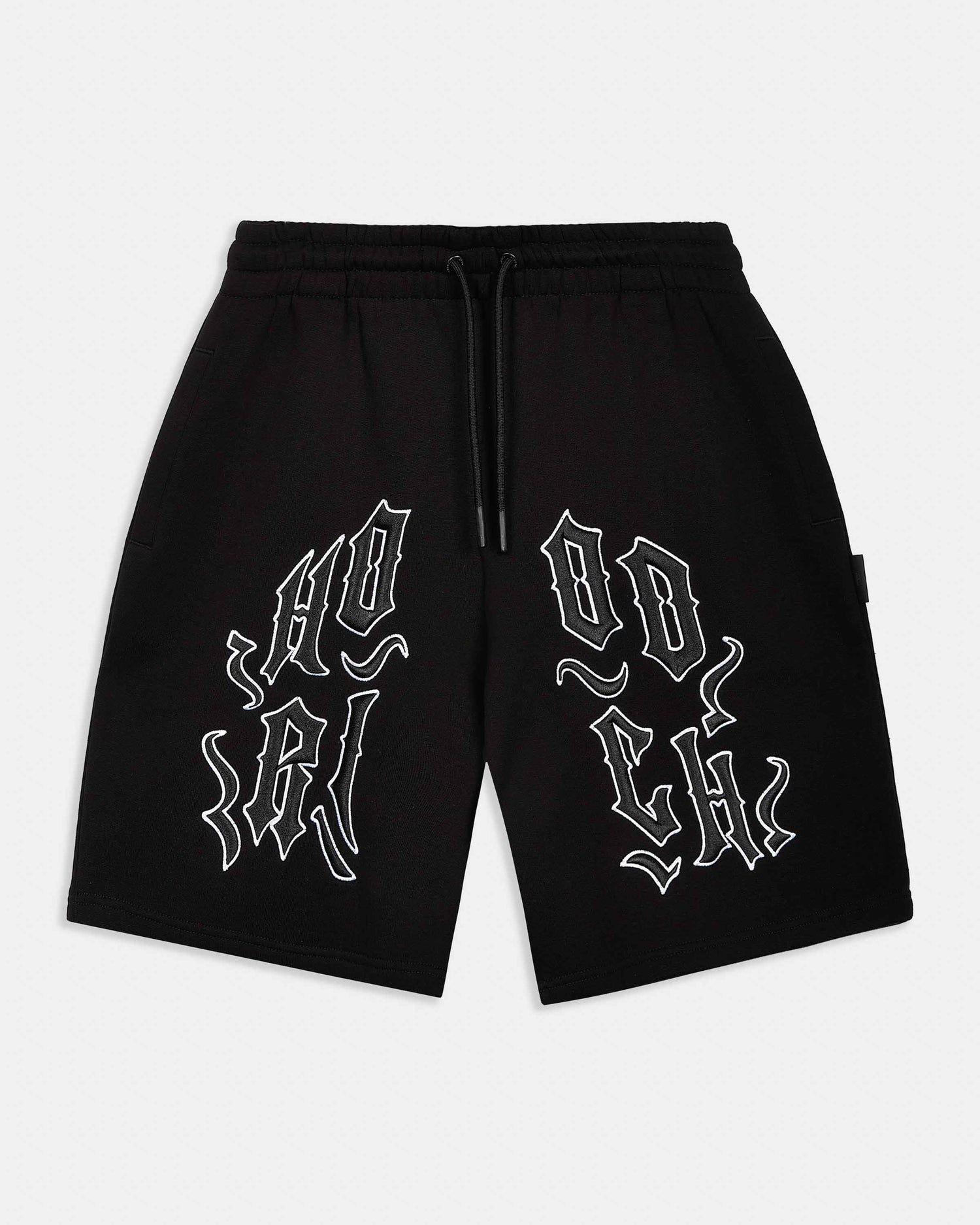 Ritual Crown Oversized Shorts - Black/White