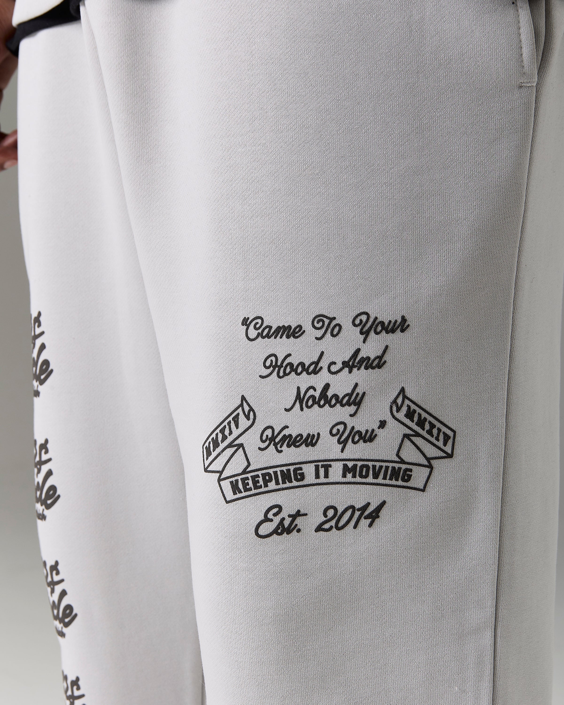 The Winner's Circle Oversized Jogger - Grey