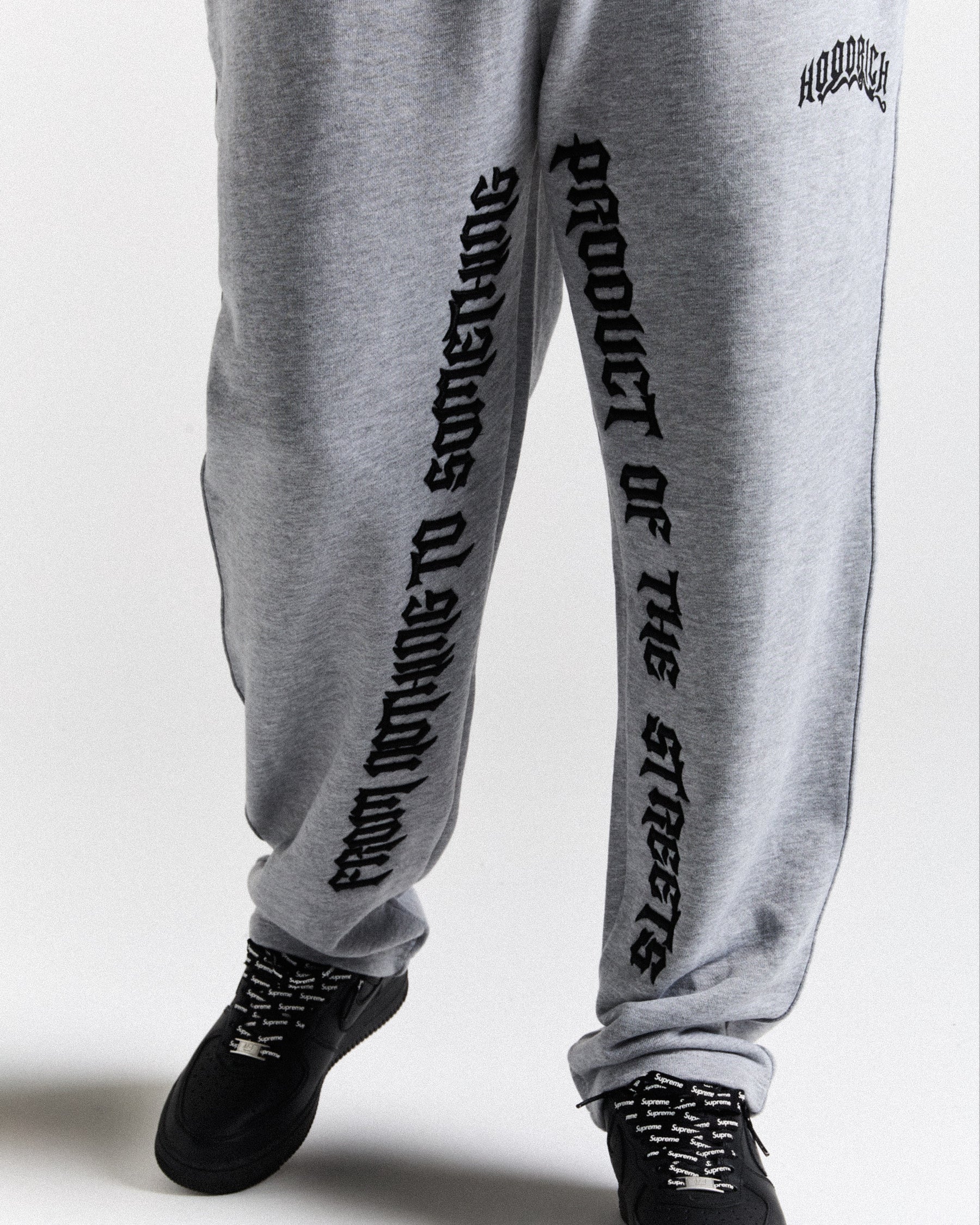 Ritual Oversized Joggers - Grey/Black