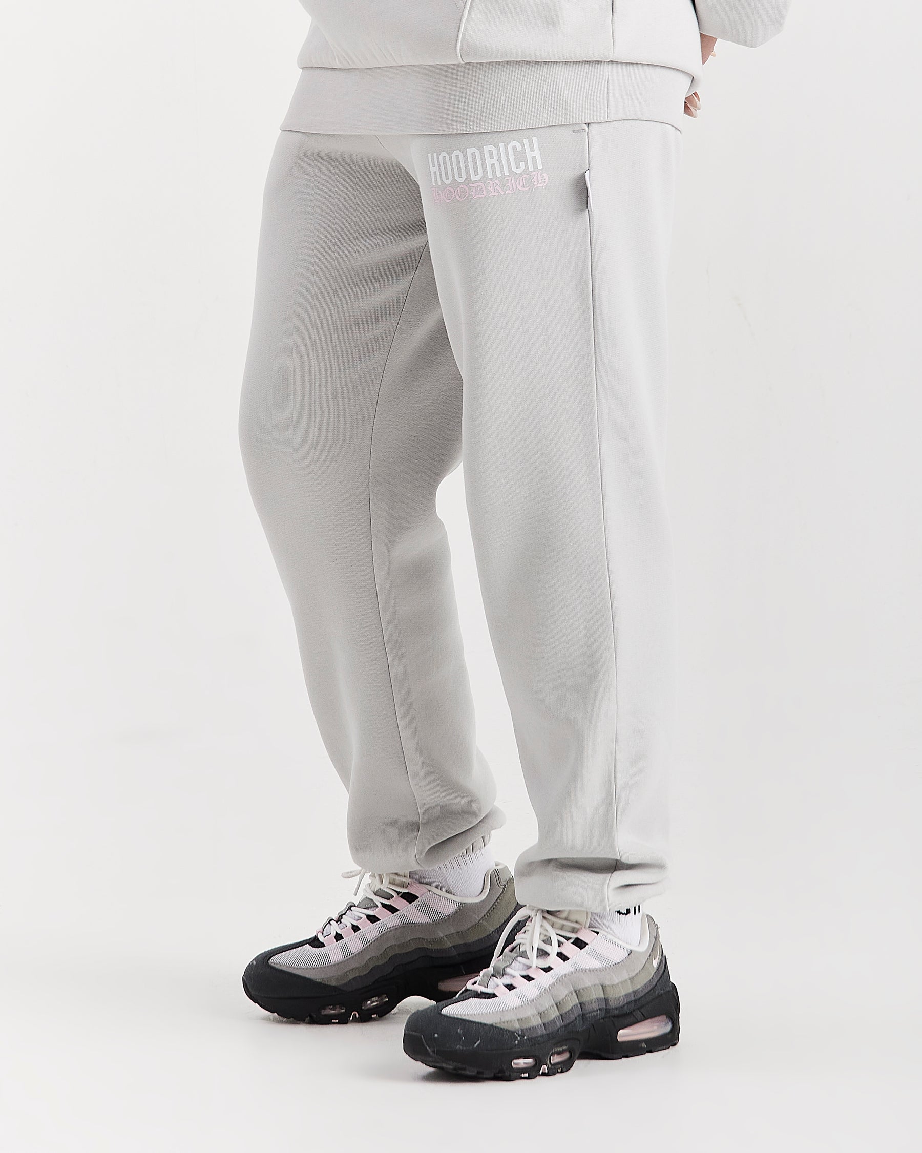 Flex Joggers - Grey/White/Pink